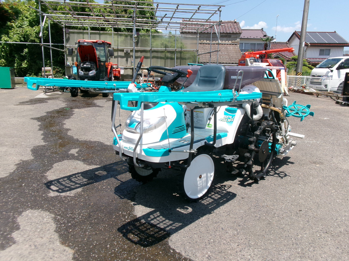 クボタ　中古　田植機　4条　施肥機　SPU450P　FR