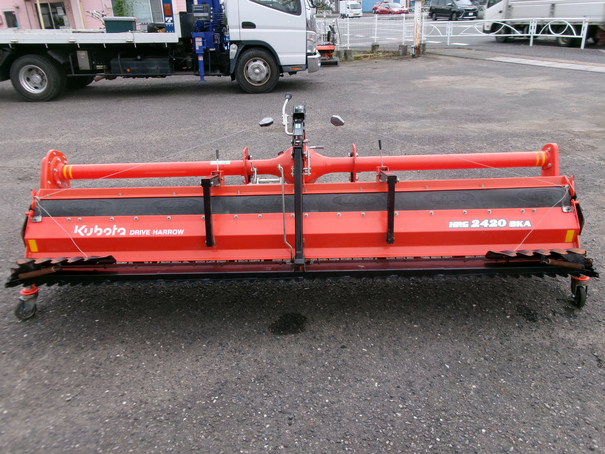 クボタ　中古　ハロー　Bヒッチ　2.4ｍ　HRG2420BKA