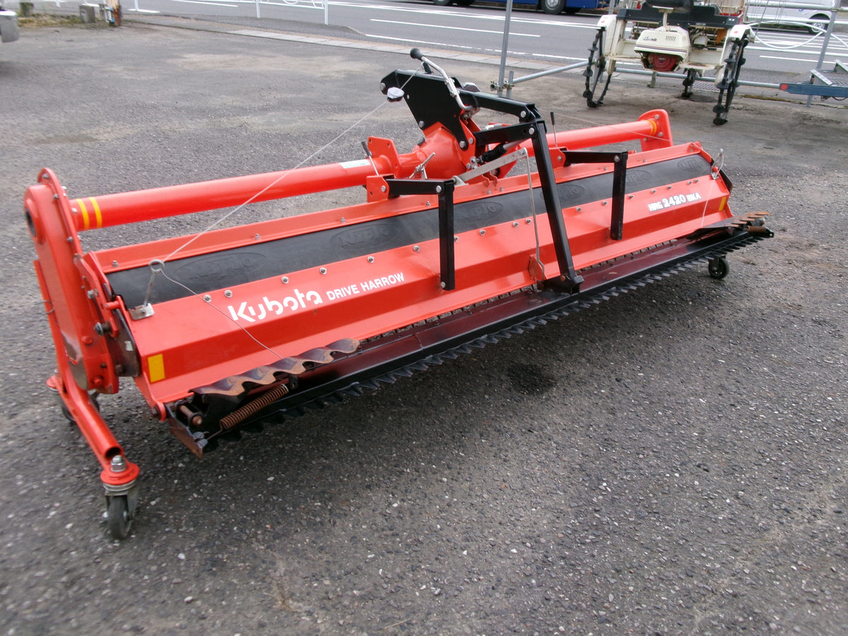 クボタ　中古　ハロー　Bヒッチ　2.4ｍ　HRG2420BKA