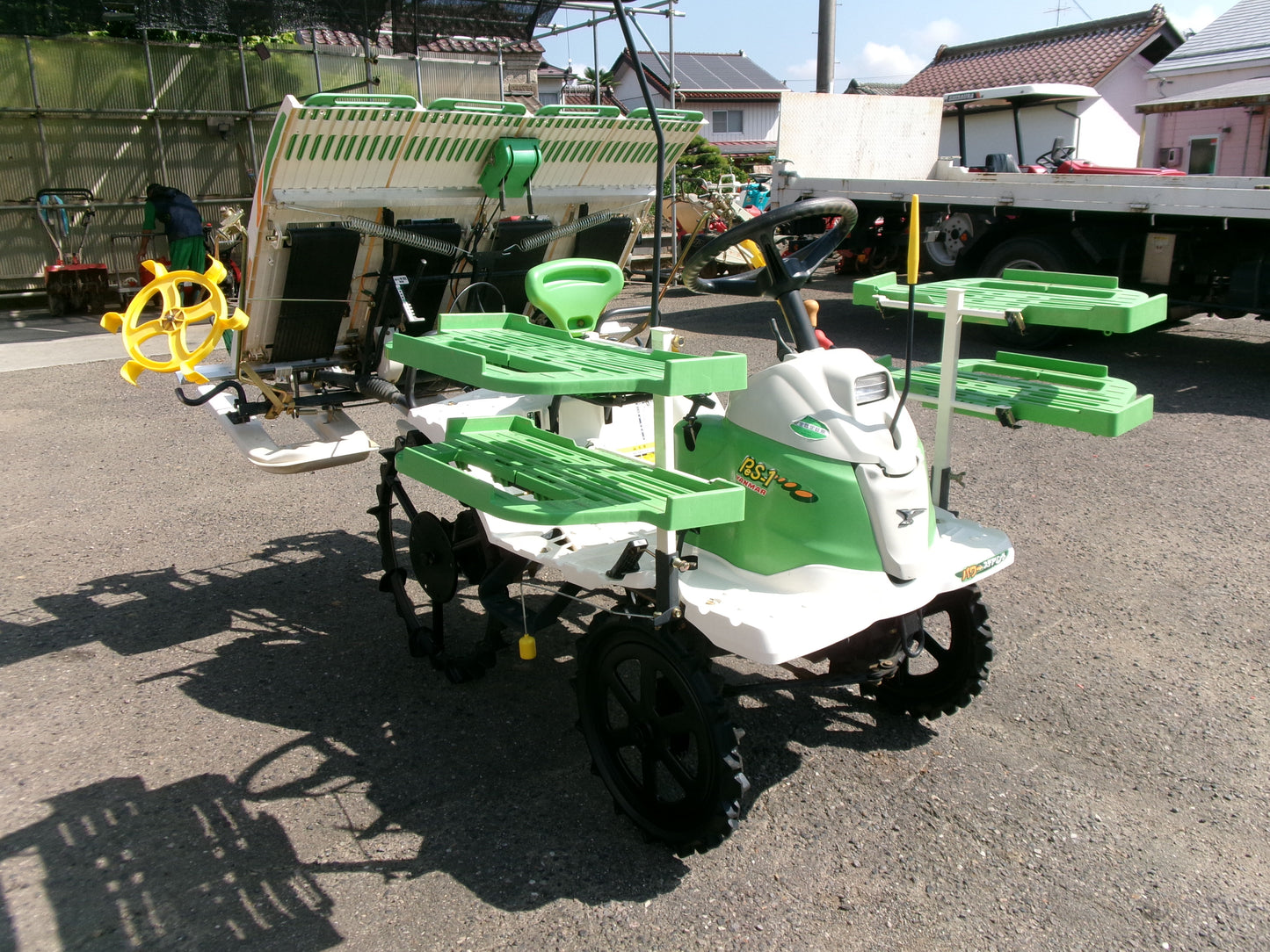ヤンマー　田植機　4条　クランク式　PeS-1