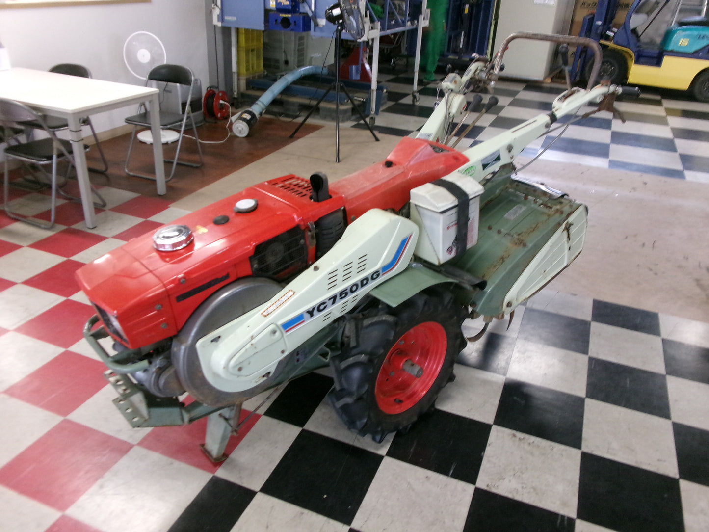 ヤンマー　中古　耕耘機　YC750　セル付