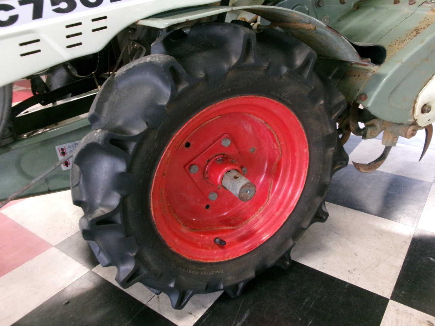 ヤンマー　中古　耕耘機　YC750　セル付