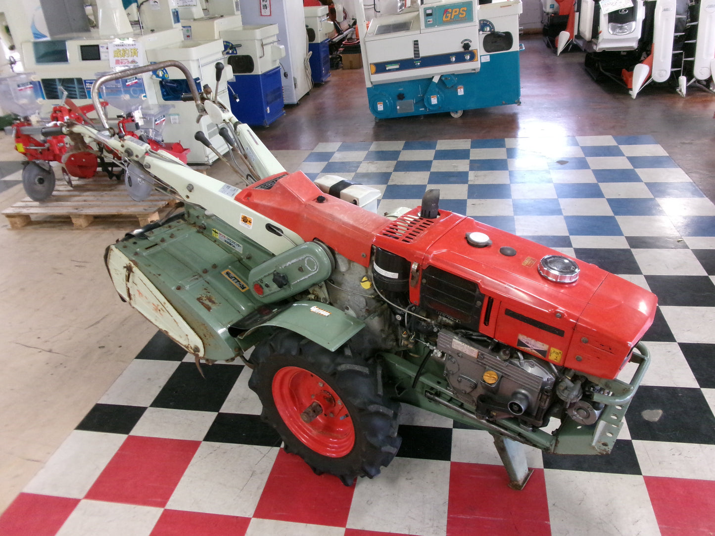 ヤンマー　中古　耕耘機　YC750　セル付