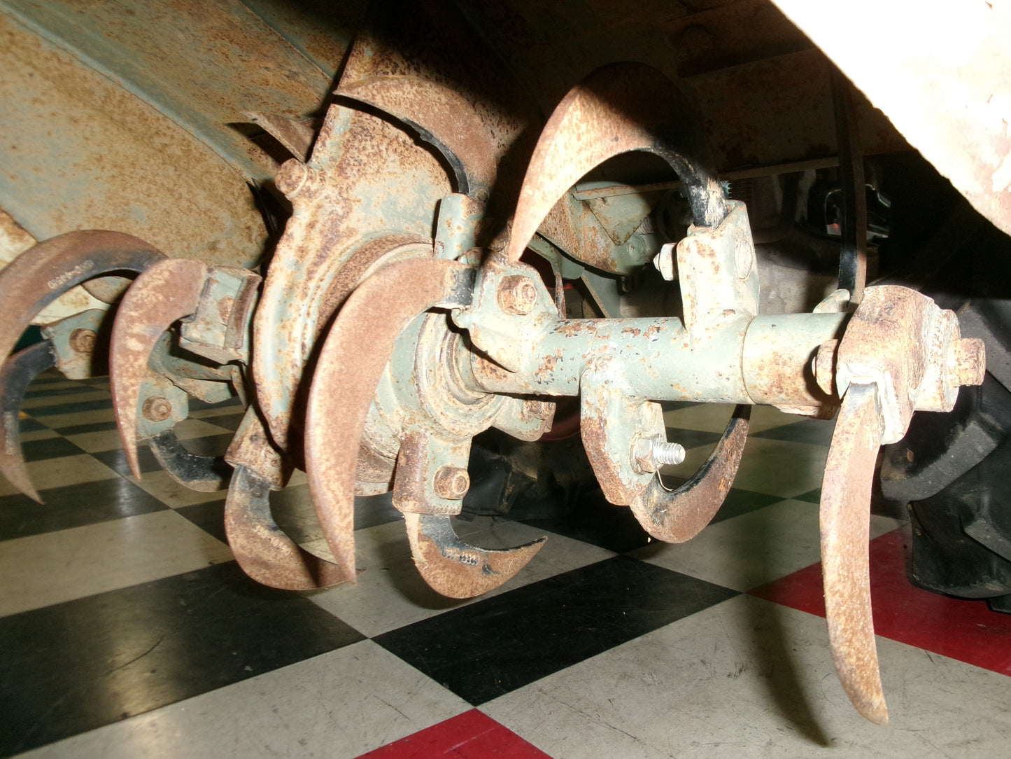 ヤンマー　中古　耕耘機　YC750　セル付