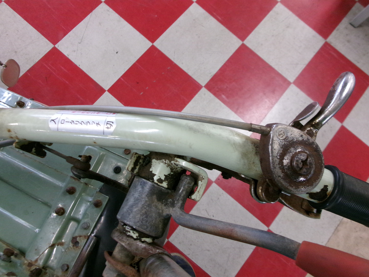 ヤンマー　中古　耕耘機　YC750　セル付