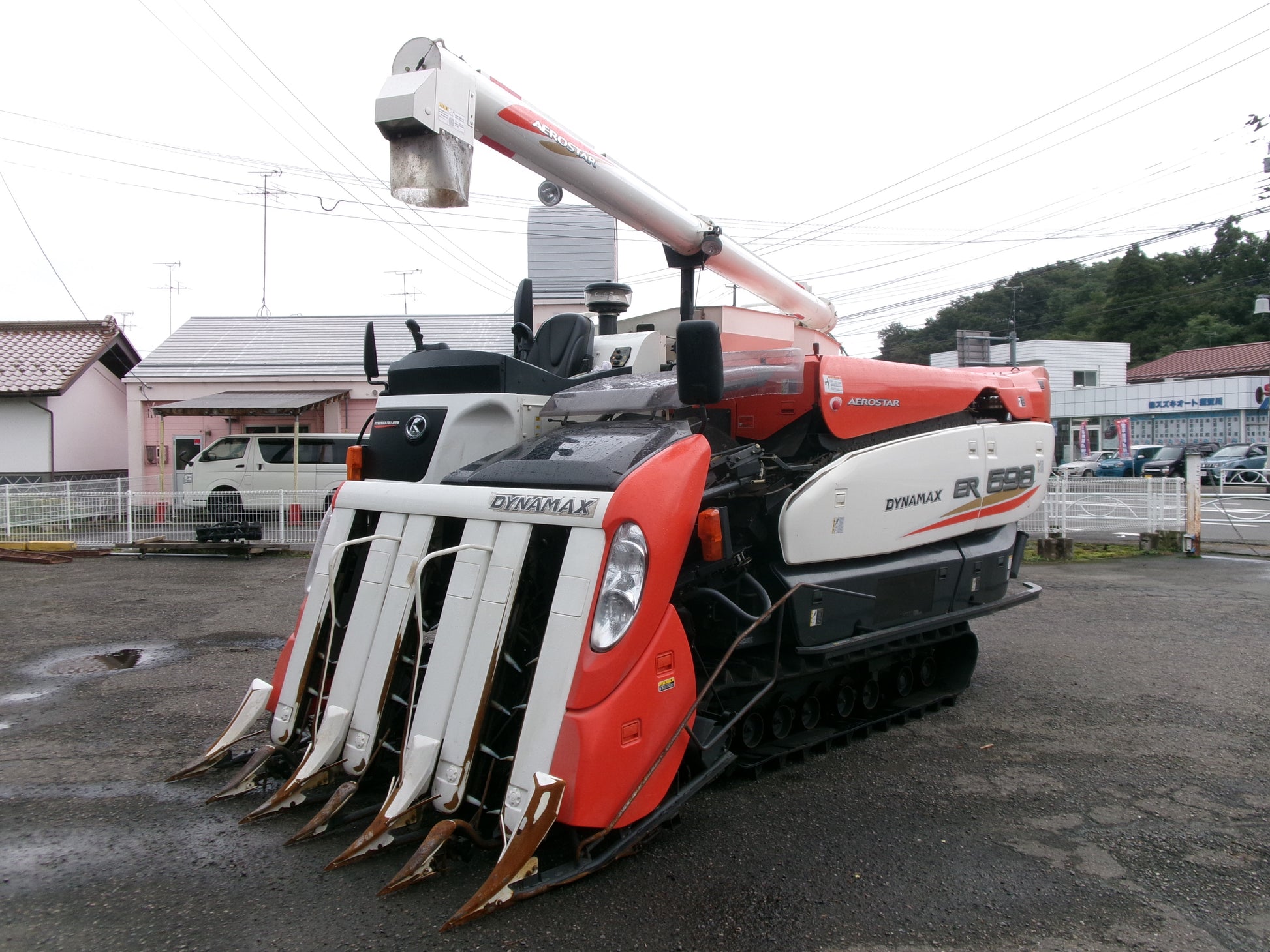 クボタ 中古 コンバイン 6条 98馬力 668時間 結束機 ER698 SD4M – 農キング