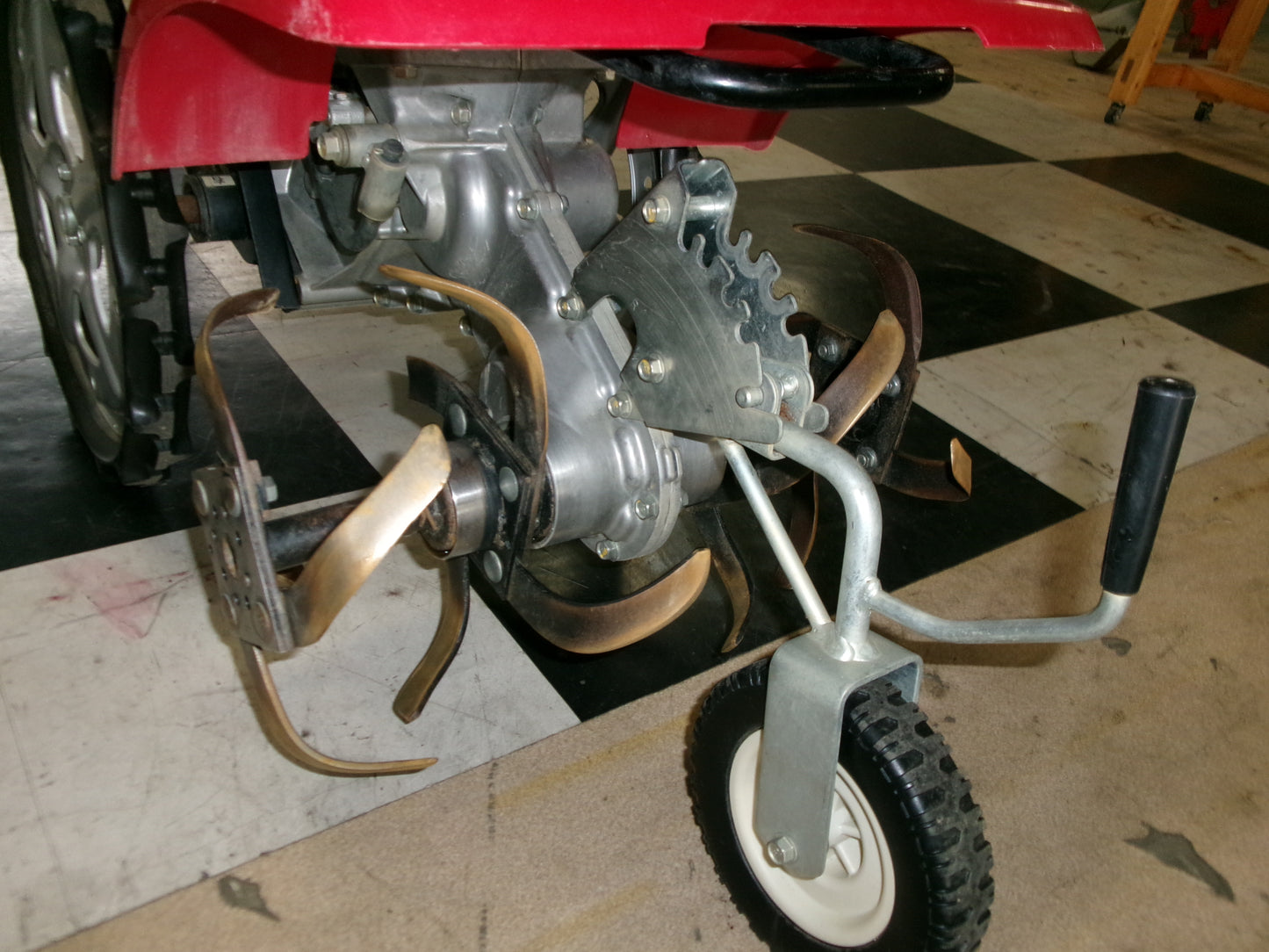 ホンダ　中古　管理機　FF300　サラダ　培土器付き