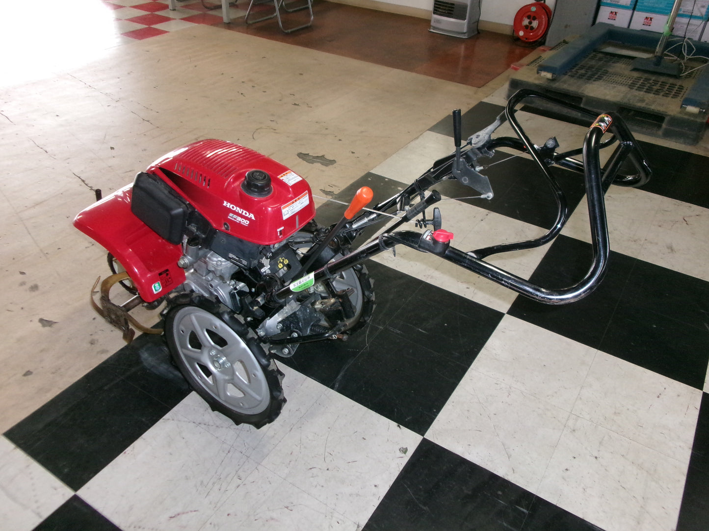 ホンダ　中古　管理機　FF300　サラダ　培土器付き