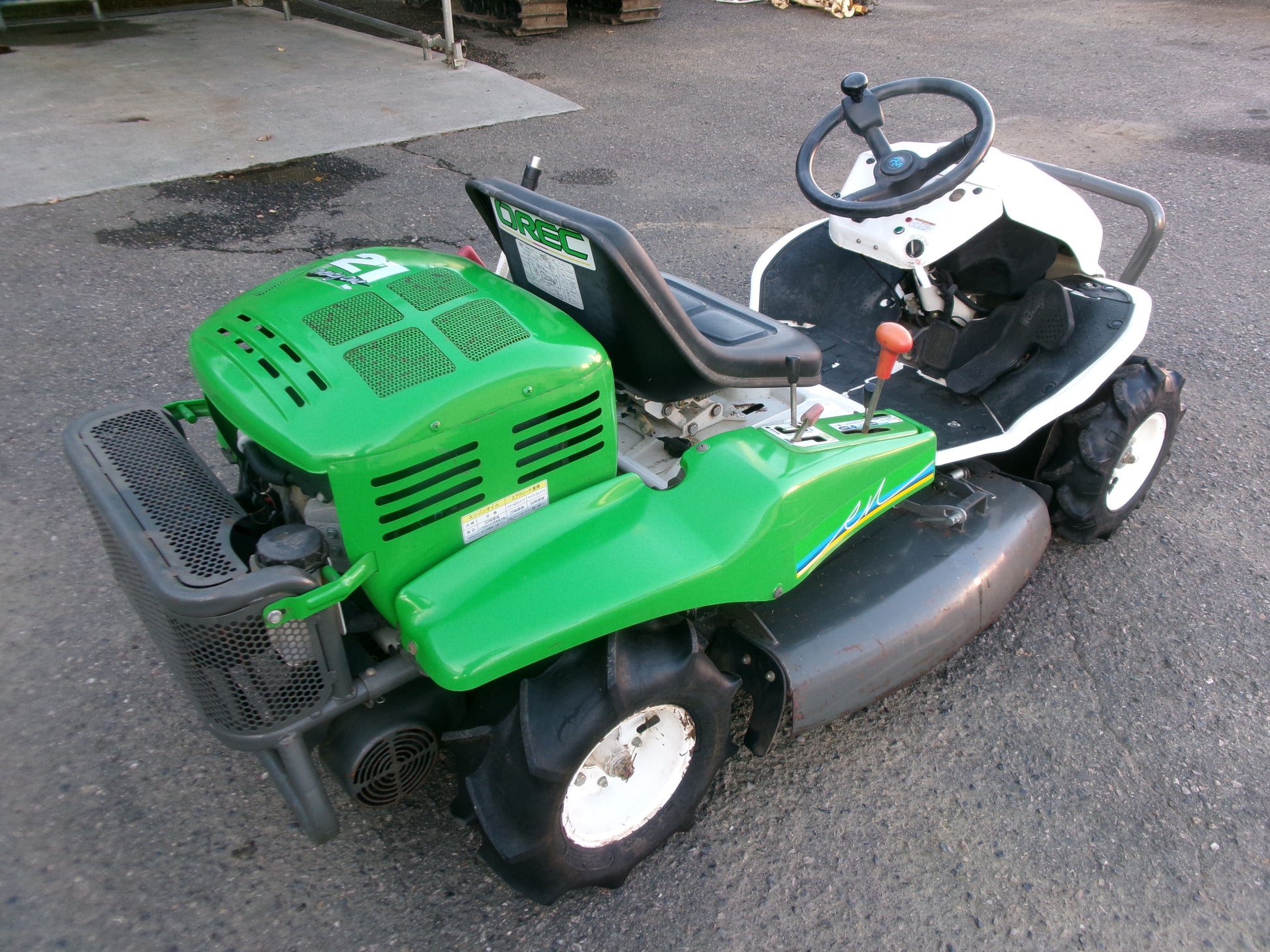 オーレック 中古 乗用モア RM980 – 農キング