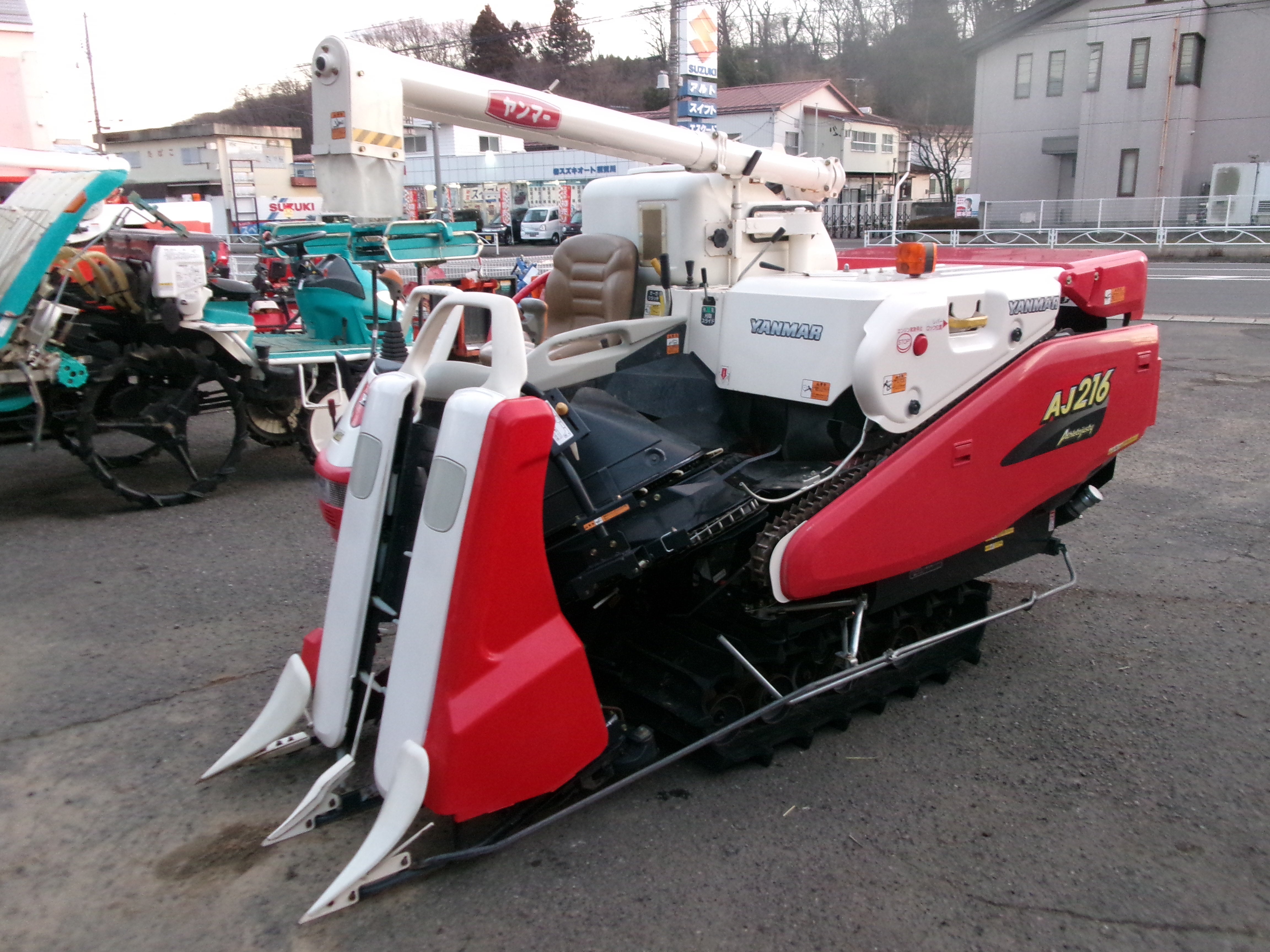 ヤンマー 中古 コンバイン AJ216M – 農キング