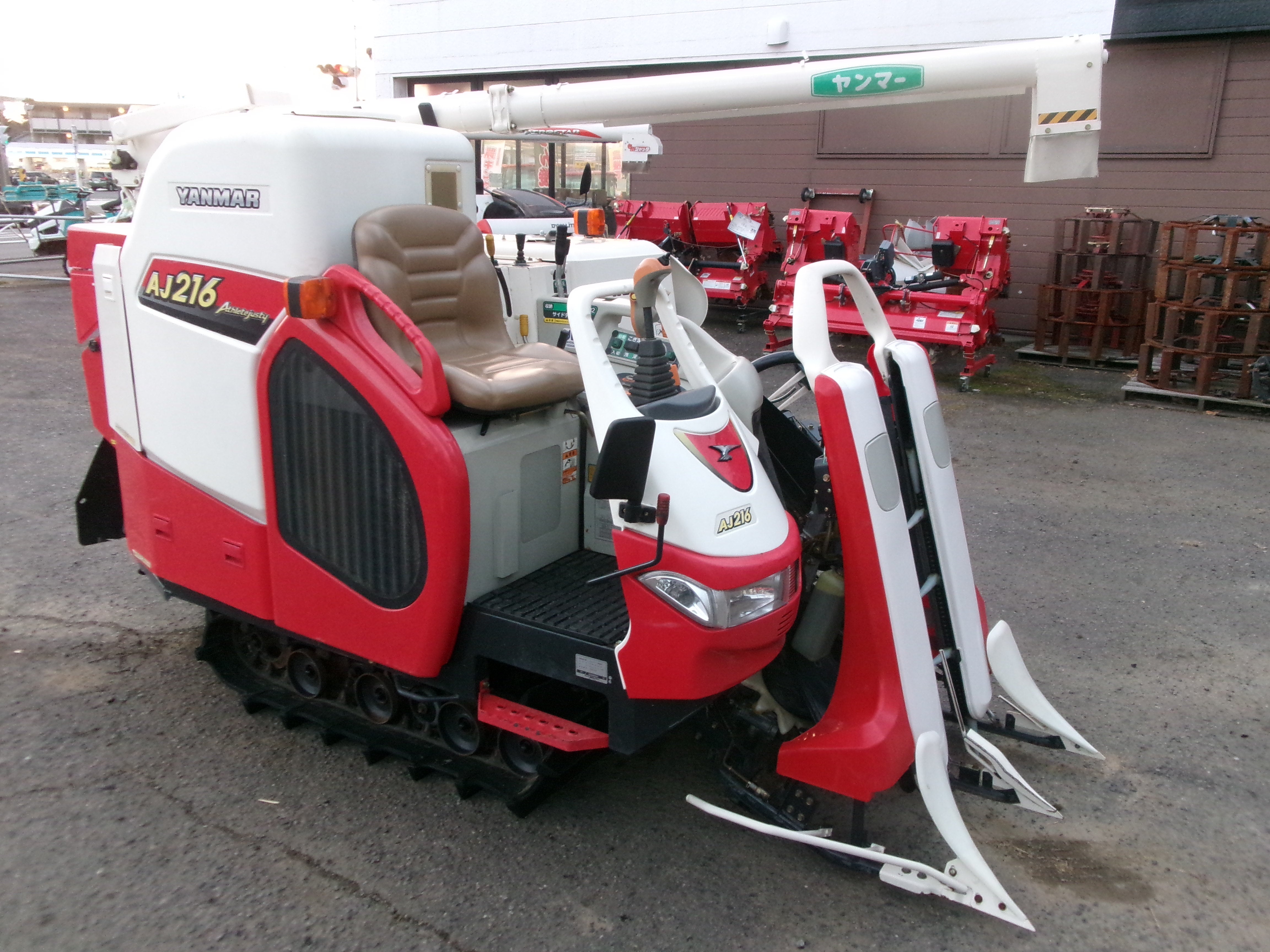 ヤンマー 中古 コンバイン AJ216M – 農キング