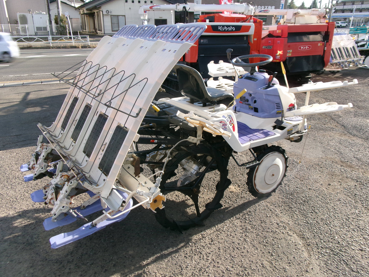 三菱　中古　田植機　LV4