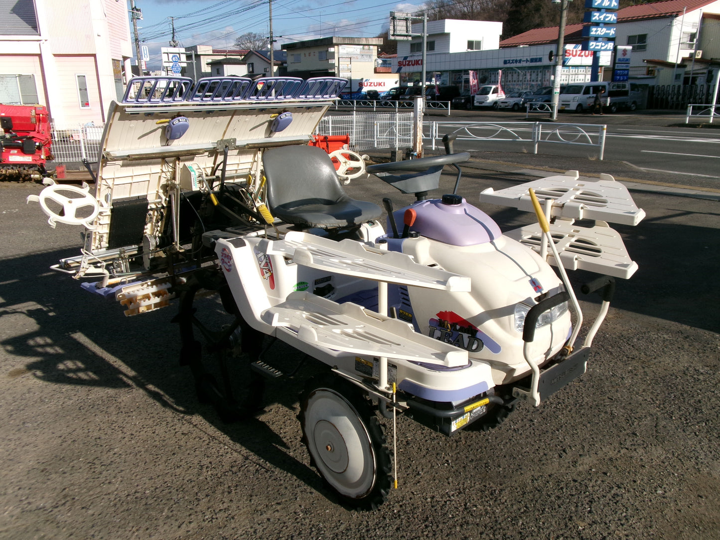 三菱　中古　田植機　LV4