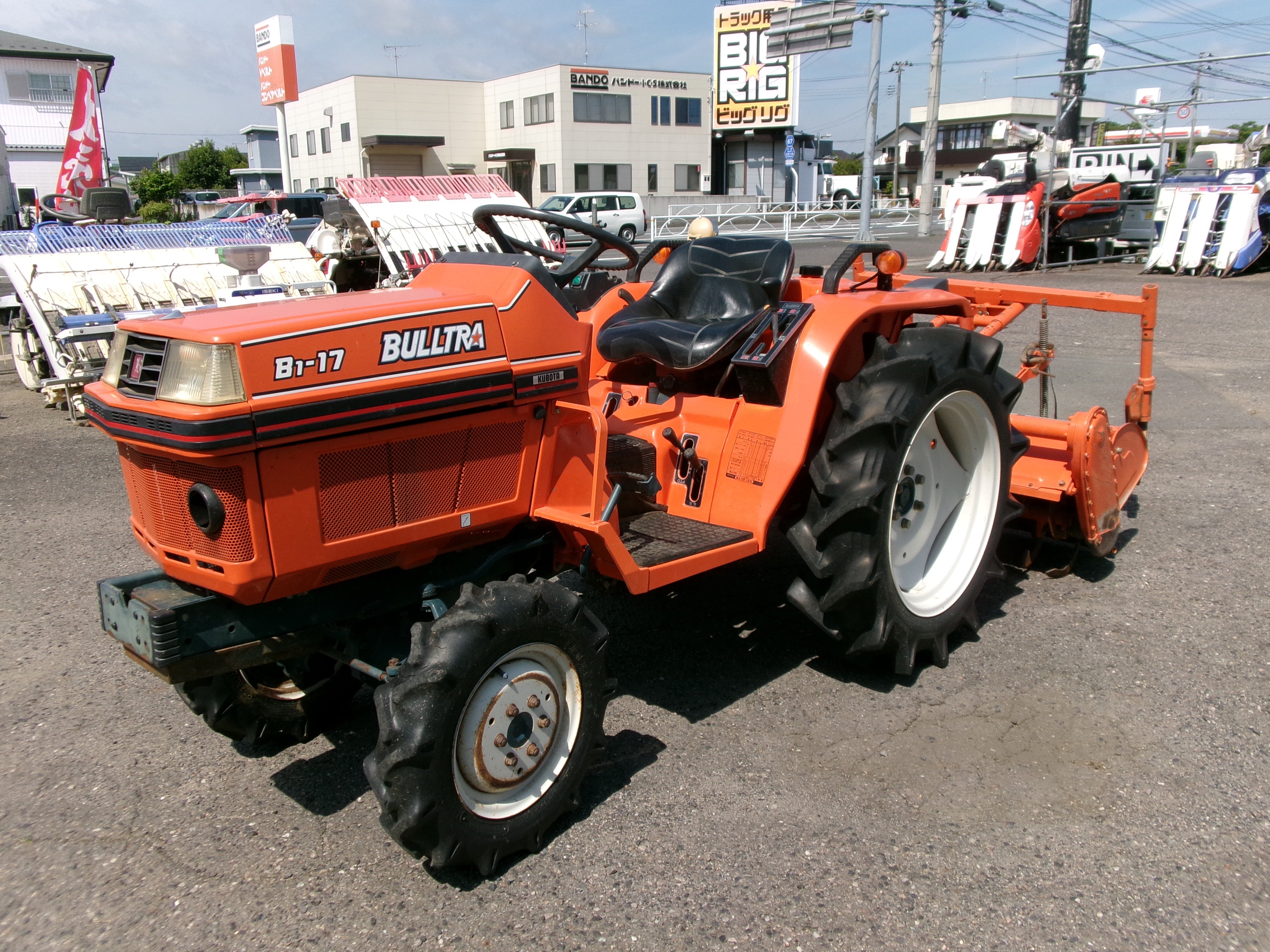 クボタ 中古 トラクター 17.5馬力 539時間 B1-17D – 農キング