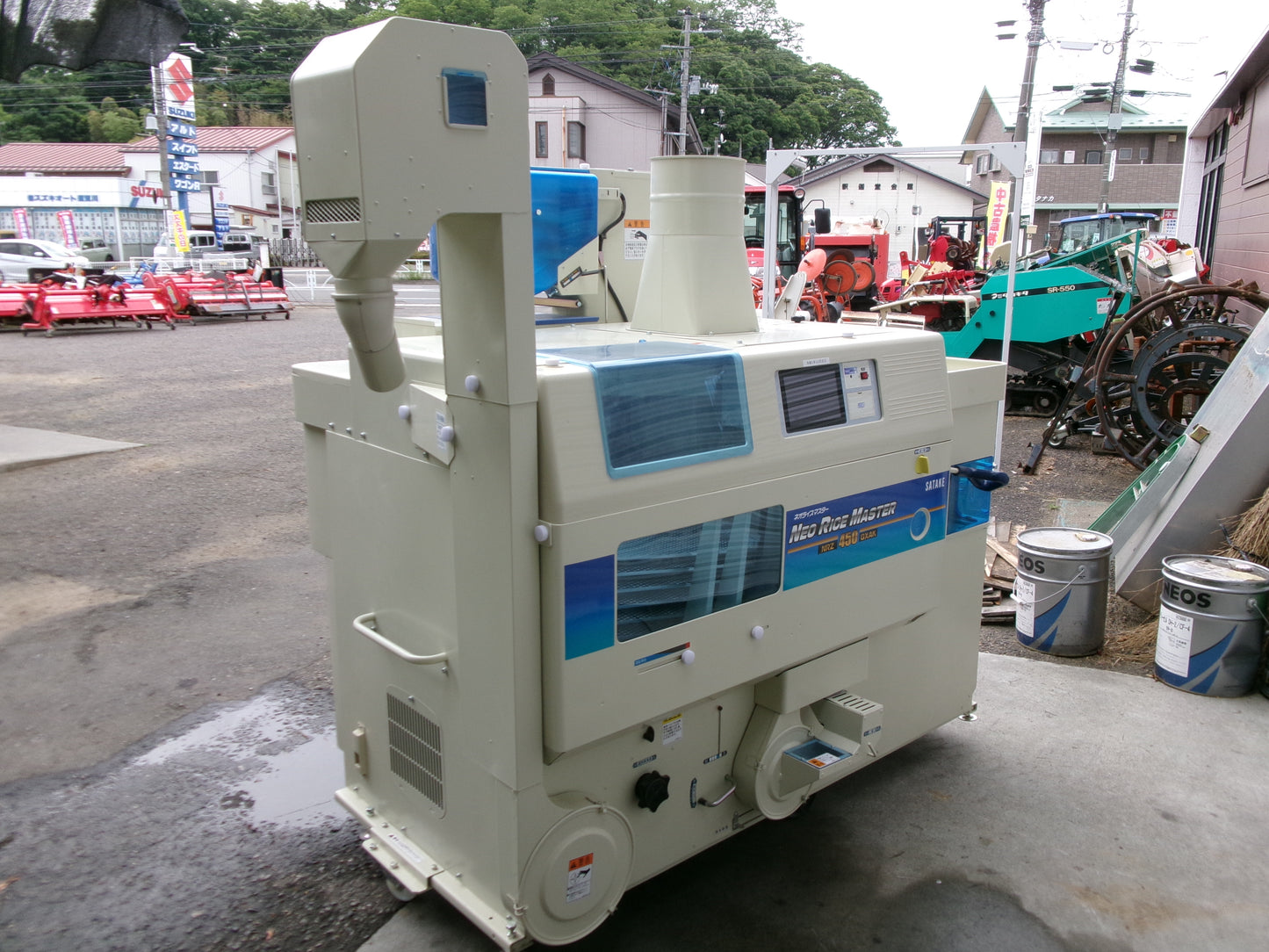 サタケ　中古　籾摺機　４インチ　375時間　NRZ450GXAK(3)