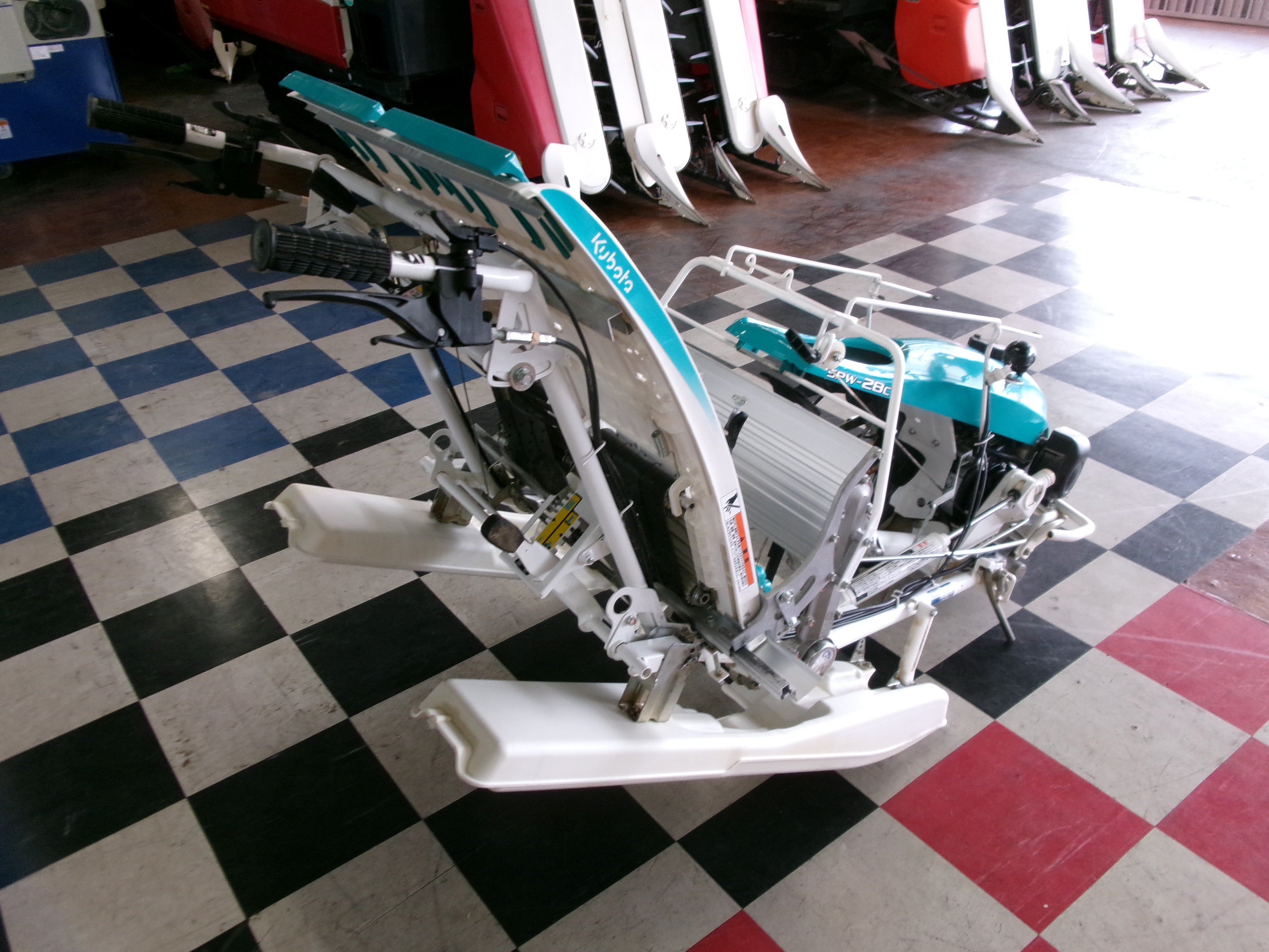 クボタ 歩行型田植機 SPW-28C 2条植 一輪 ガソリンエンジン クボタ 歩行型 2条 田植機 SPW-28C | のうき屋 ONLINE STORE