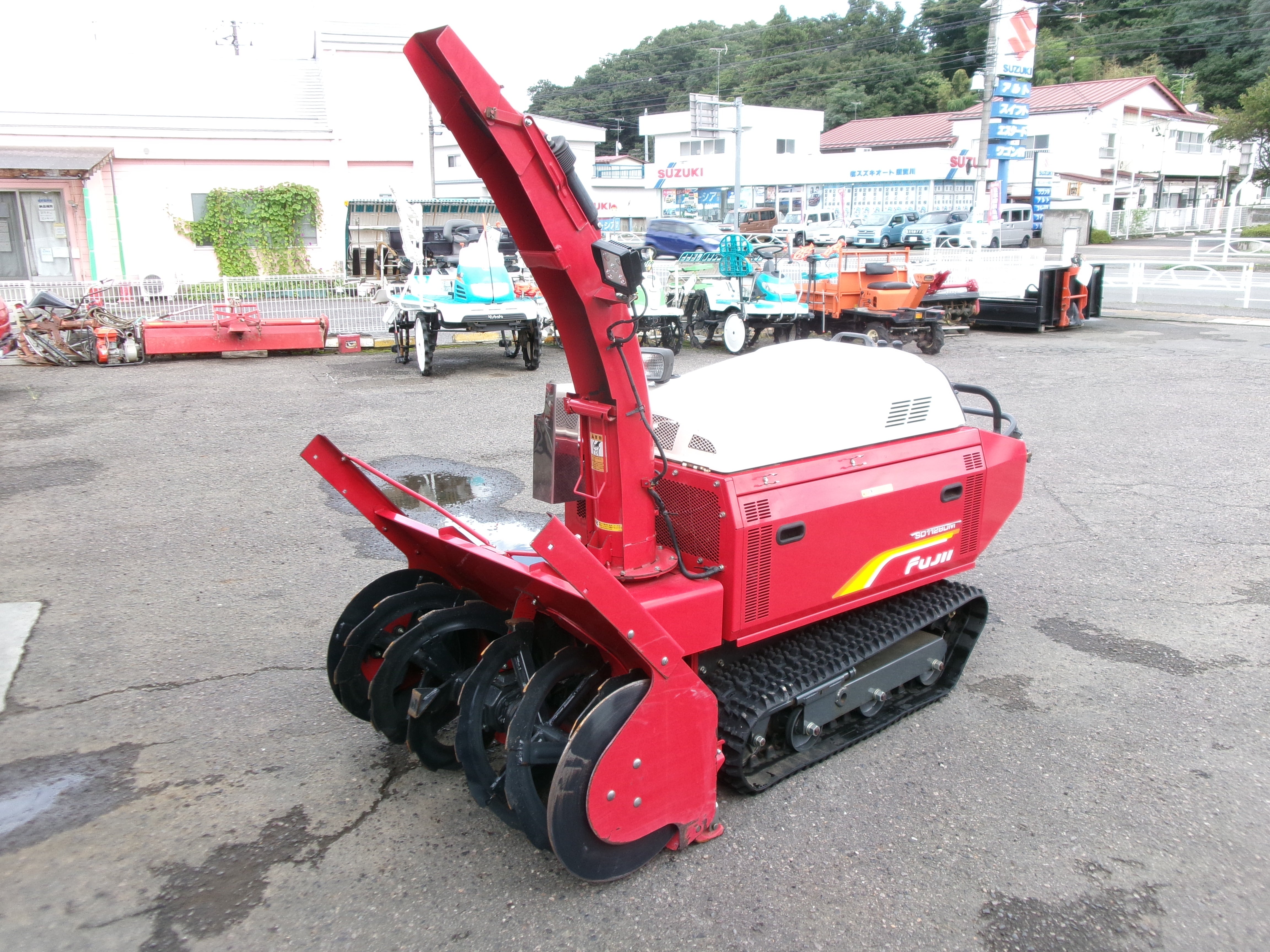 フジイ 中古 除雪機 SD1128DM ディーゼル – 農キング