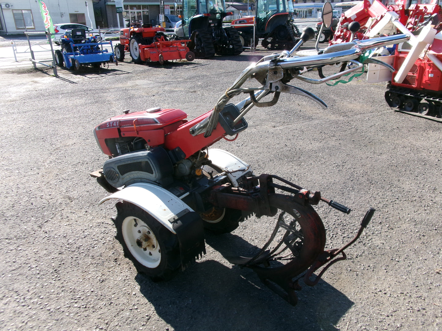 ロビン  中古  ６馬力  耕耘機  ST41