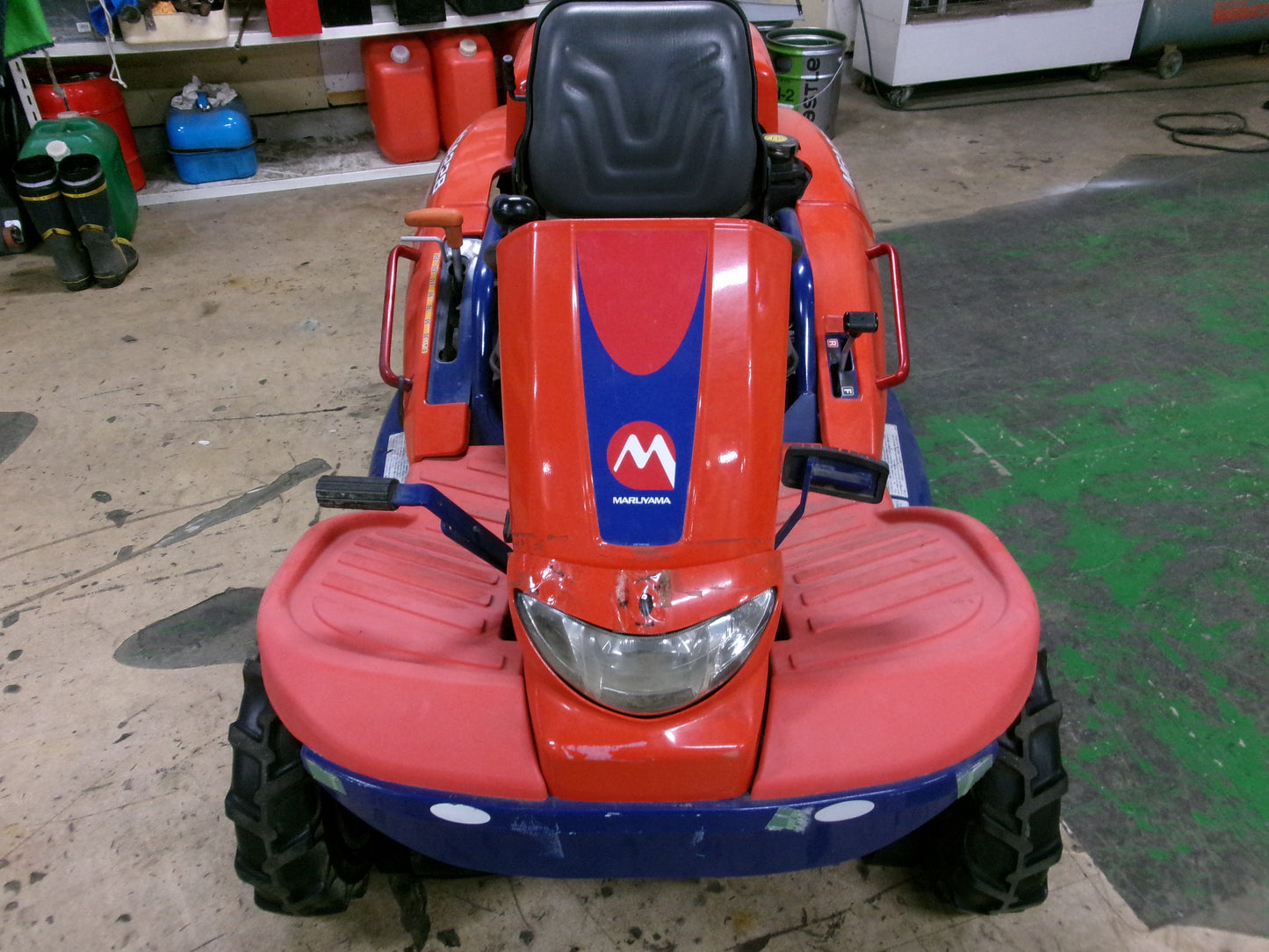 【不具合品】丸山製作所  中古  乗用モア  MGA228