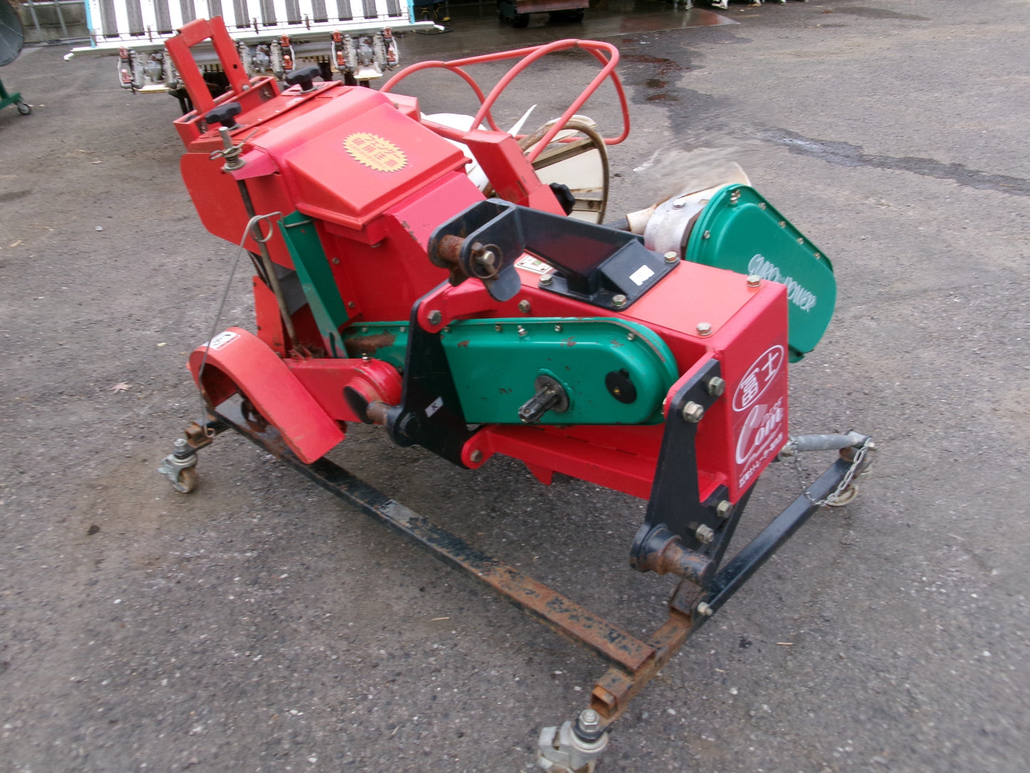 冨士  中古  畦塗機  Sヒッチ　D135