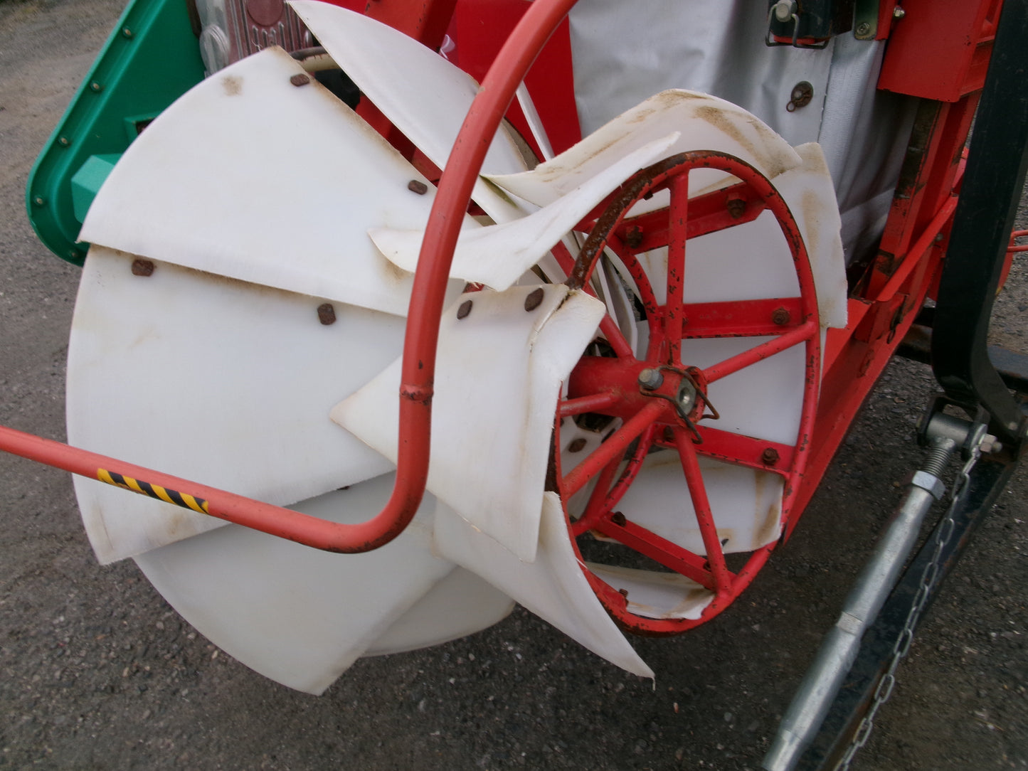 冨士  中古  畦塗機  Sヒッチ　D135