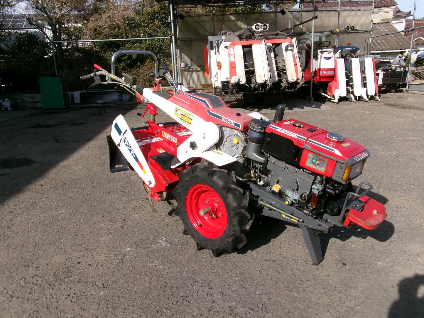 ヤンマー　中古　耕耘機　7馬力　ディーゼル　セル付　YA70