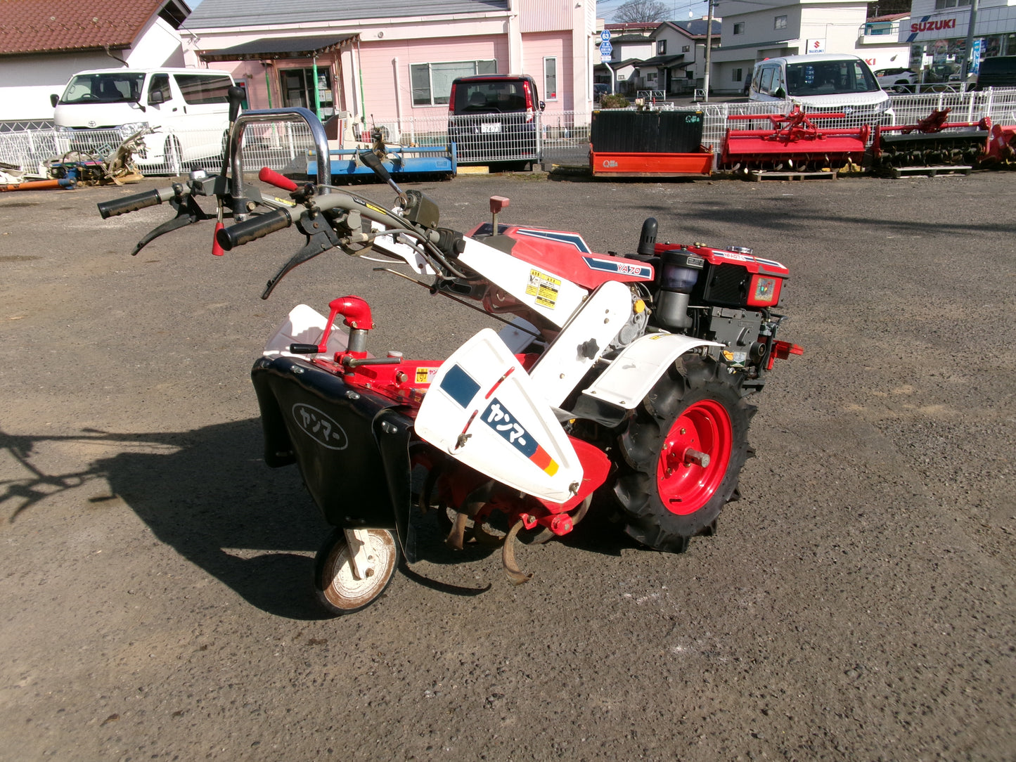 ヤンマー　中古　耕耘機　7馬力　ディーゼル　セル付　YA70