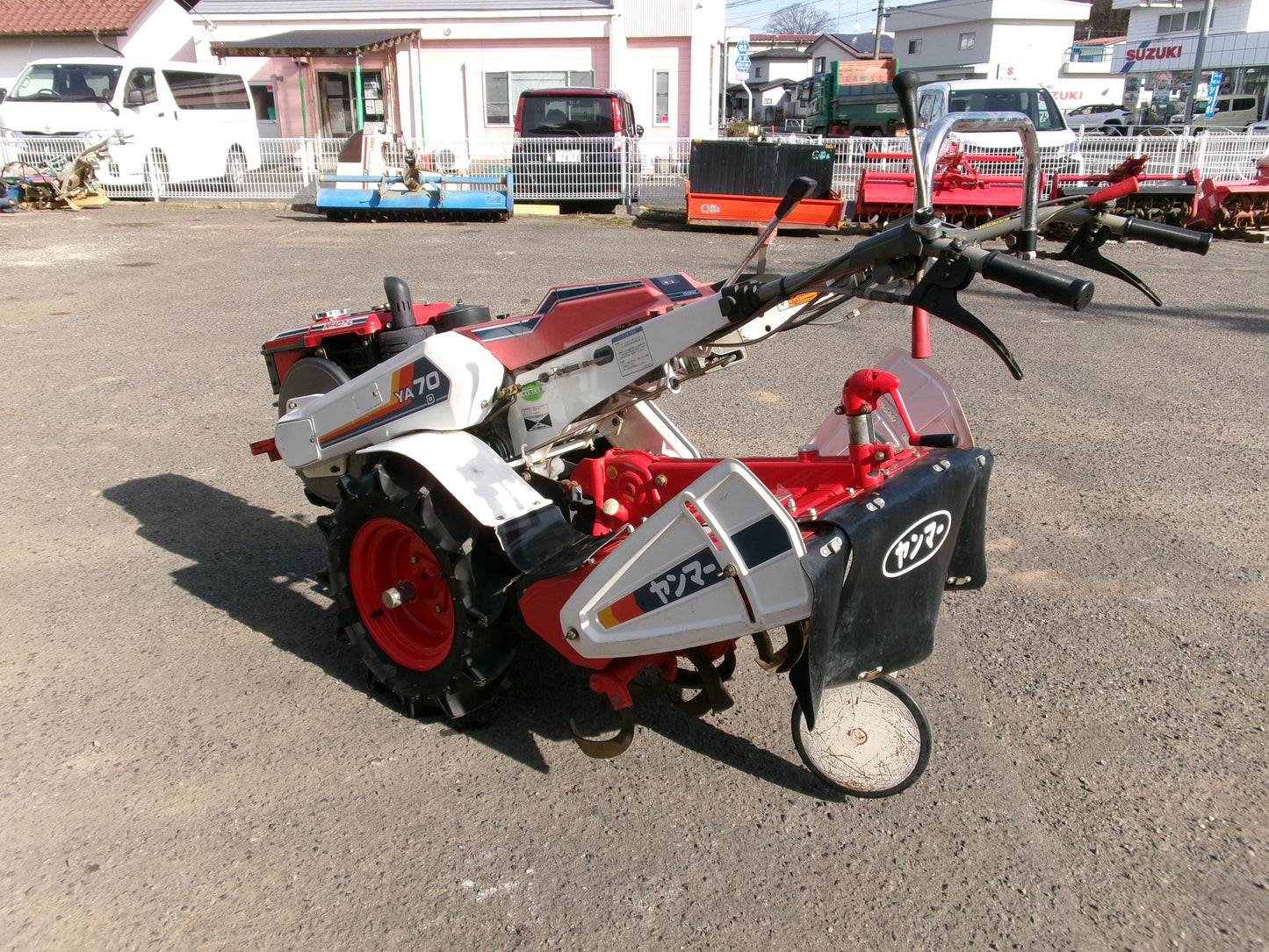 ヤンマー　中古　耕耘機　7馬力　ディーゼル　セル付　YA70