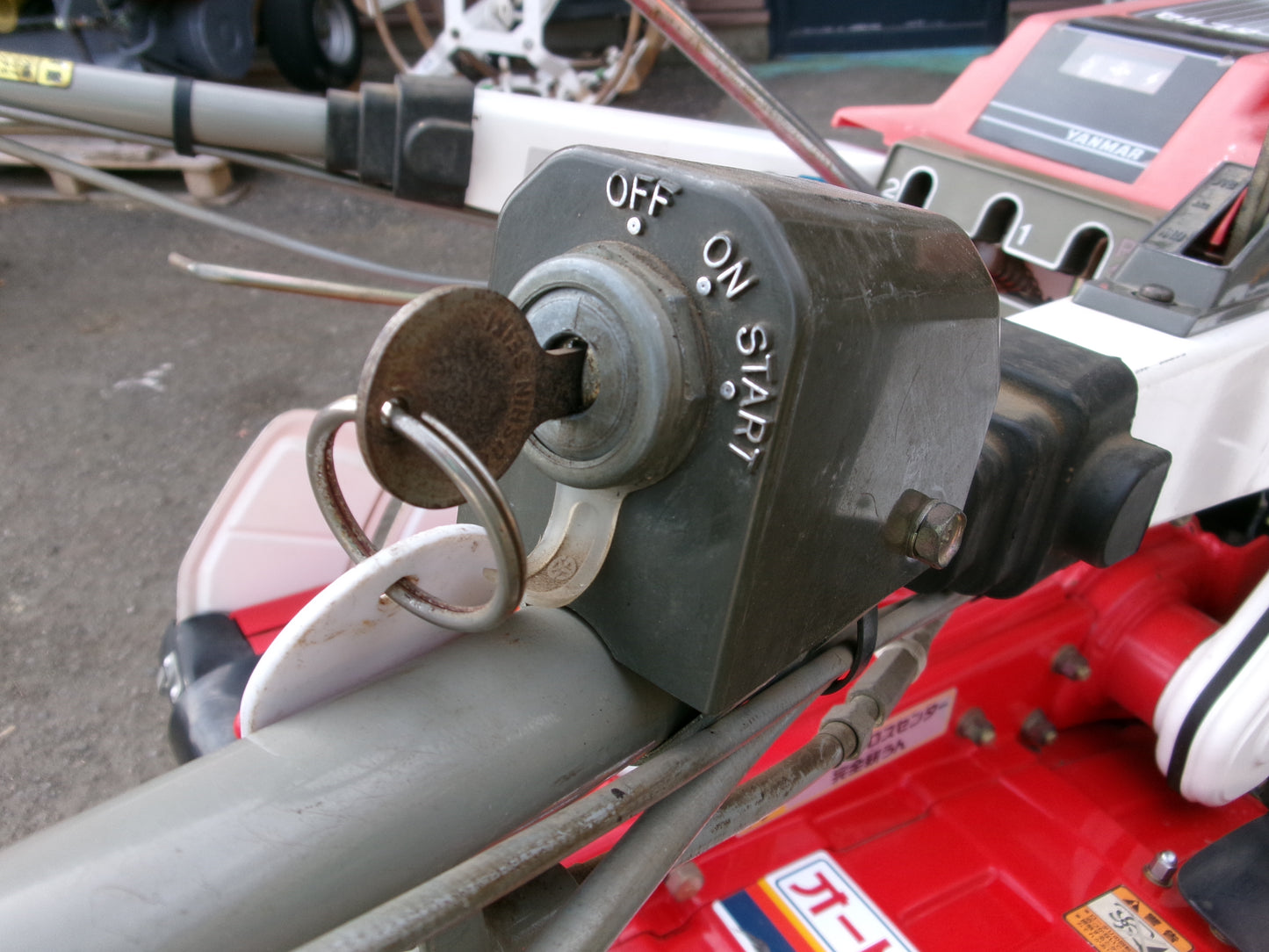ヤンマー　中古　耕耘機　7馬力　ディーゼル　セル付　YA70