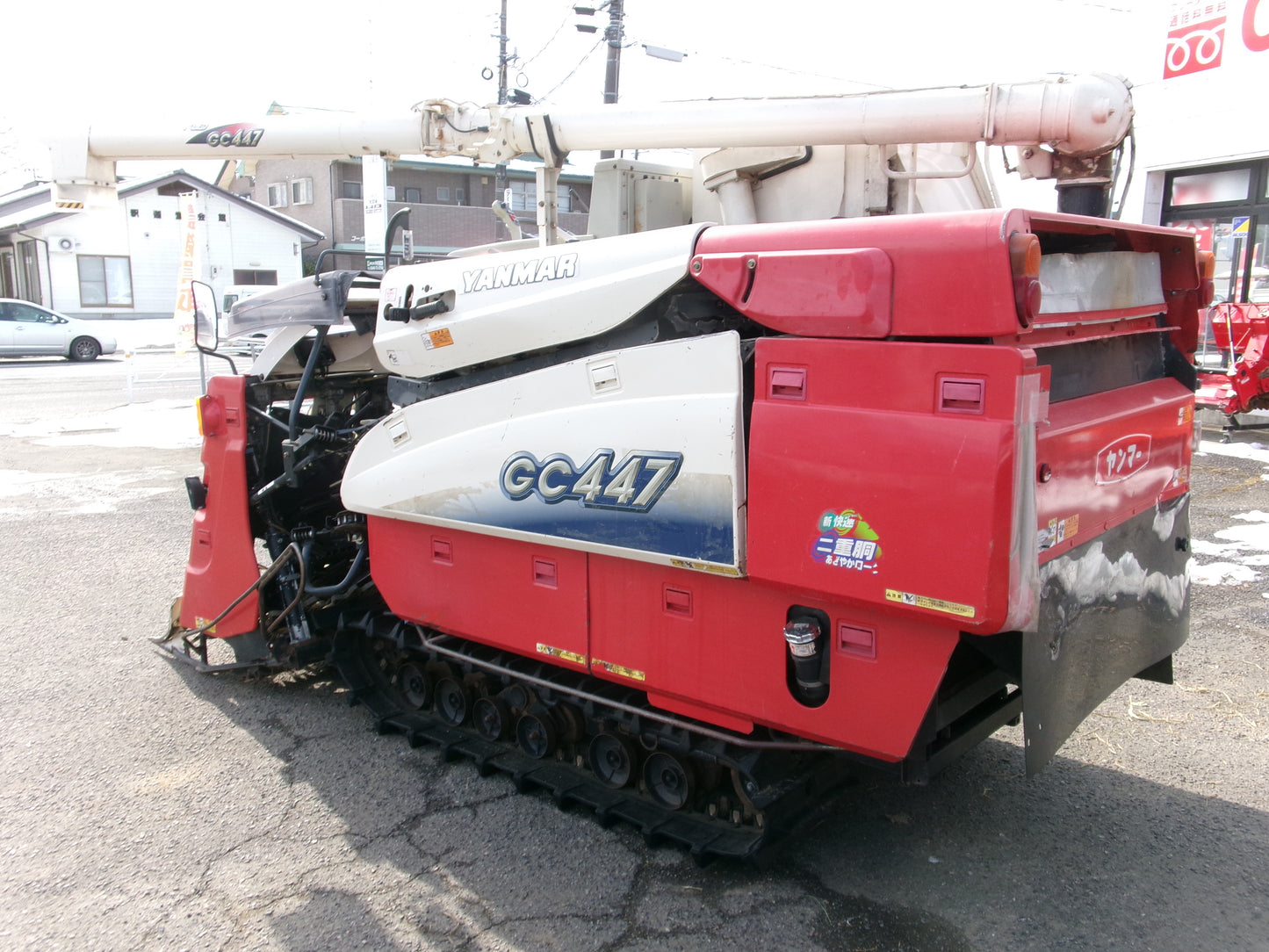 ヤンマー　中古　コンバイン　GC447　4条刈　47馬力