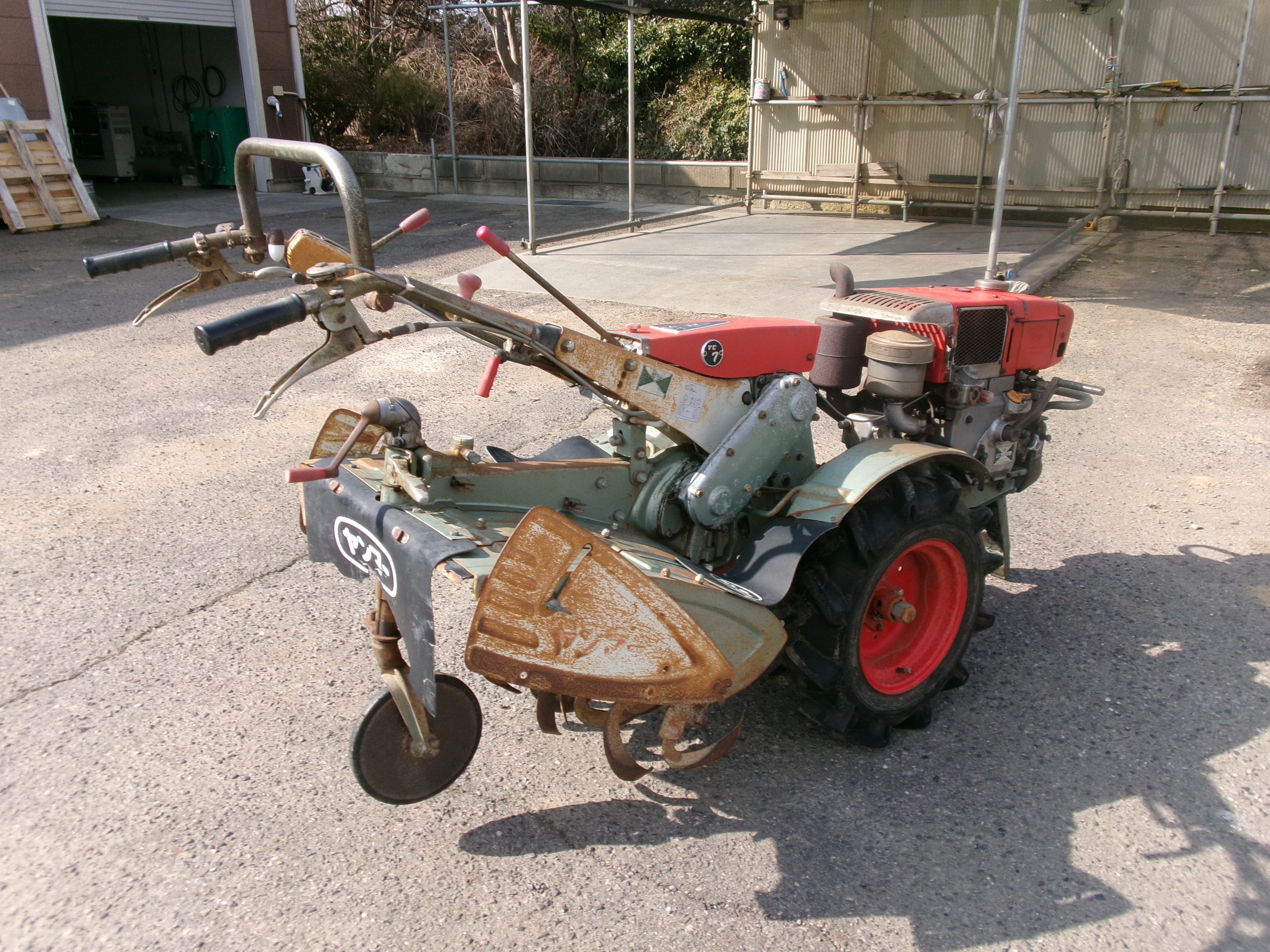 ヤンマー 中古 耕耘機 YC7-G ディーゼル – 農キング