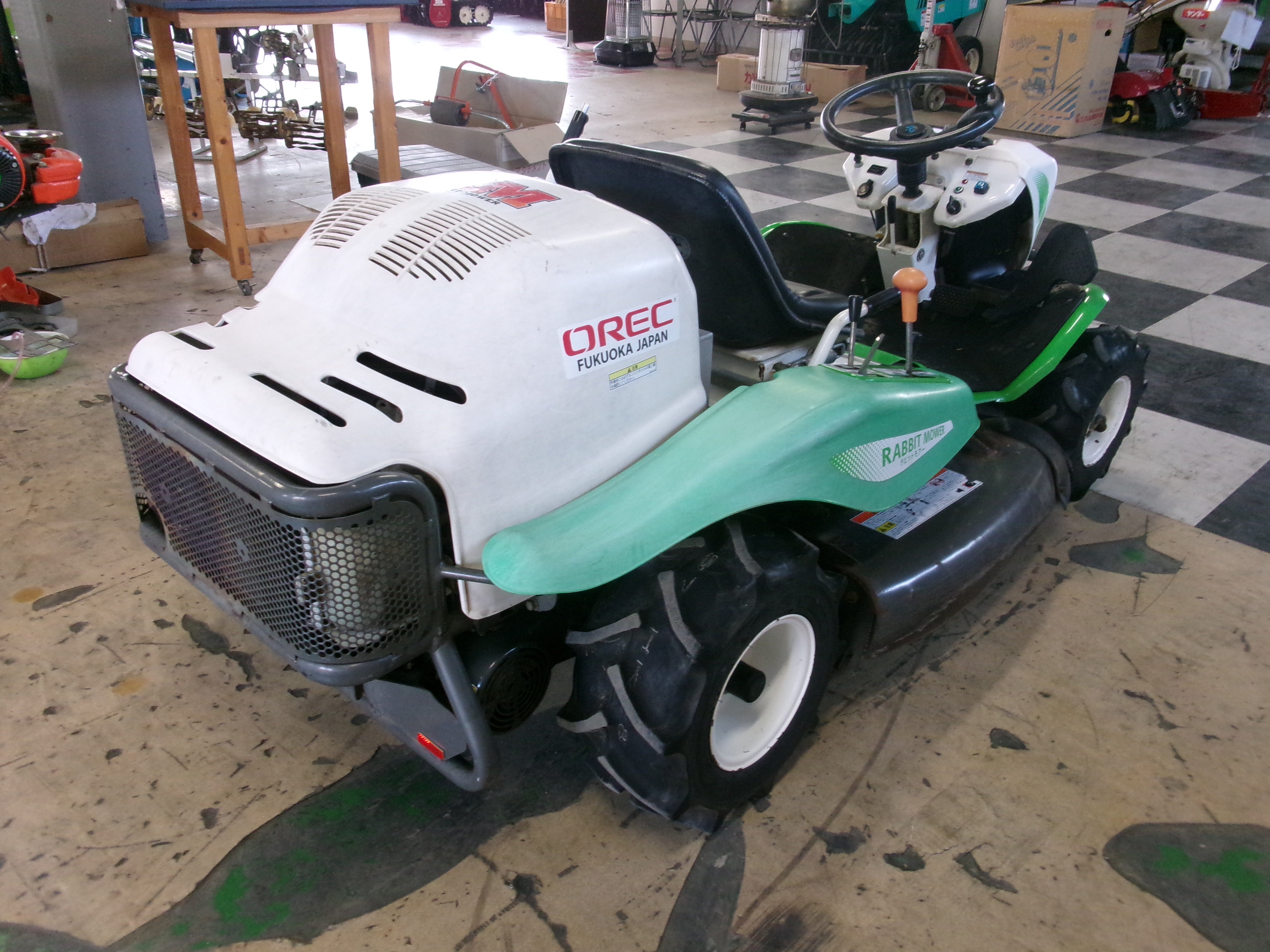 オーレック 中古 乗用モア RM981 – 農キング