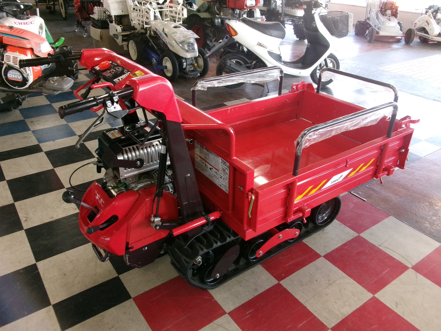 筑水キャニコム　中古　運搬車　BP51　手動ダンプ