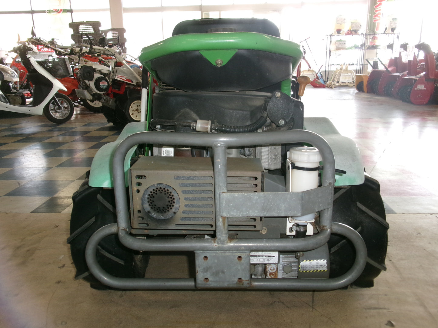 オーレック　中古　乗用モア　RM88　剪定枝フォーク付