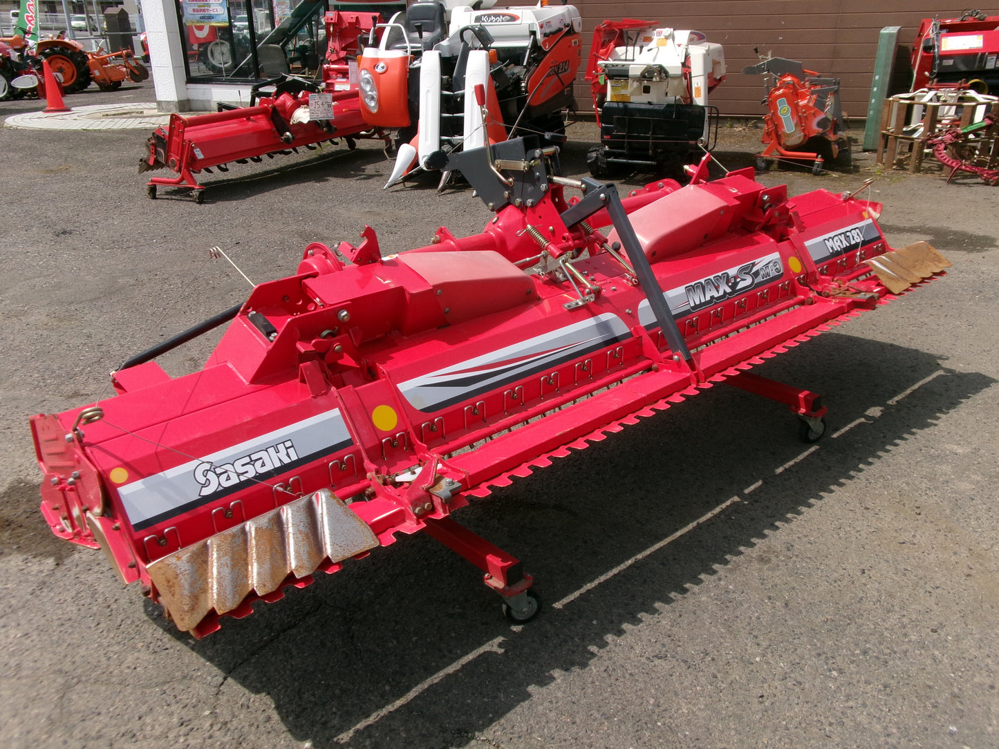 ササキ  中古  ハロー 2.8ｍ  Bヒッチ   MAX281