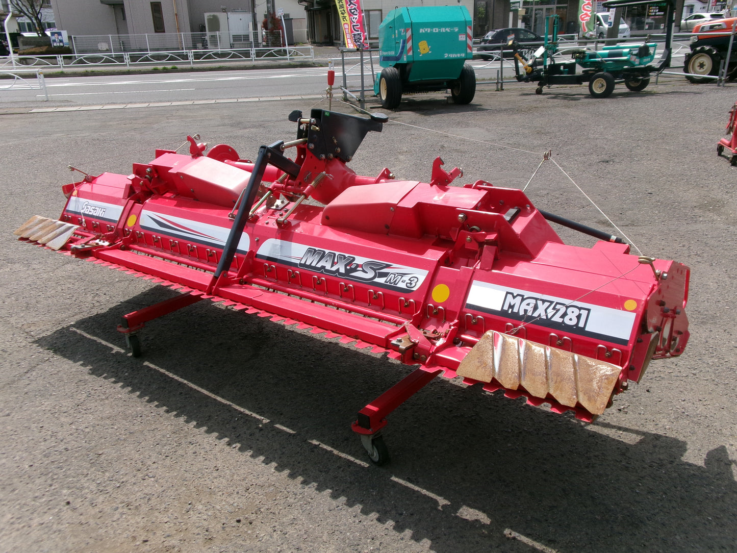 ササキ  中古  ハロー 2.8ｍ  Bヒッチ   MAX281