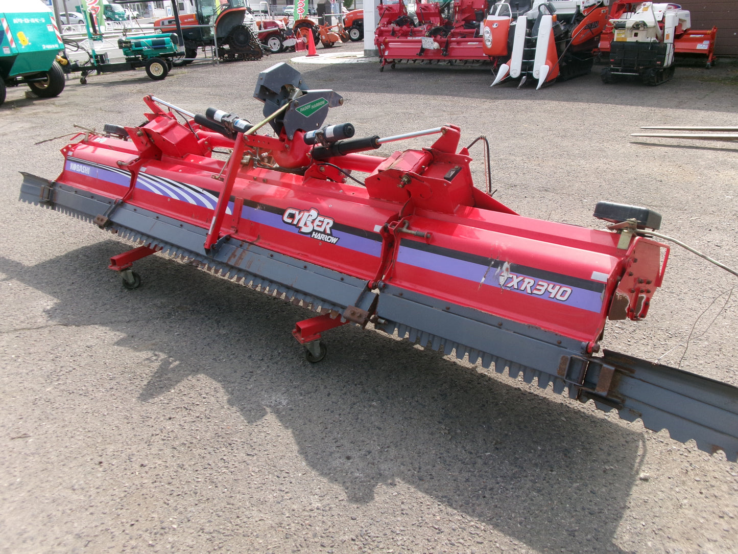 コバシ  中古  ハロー 3.4ｍ  Ｂヒッチ 電動  TXR340