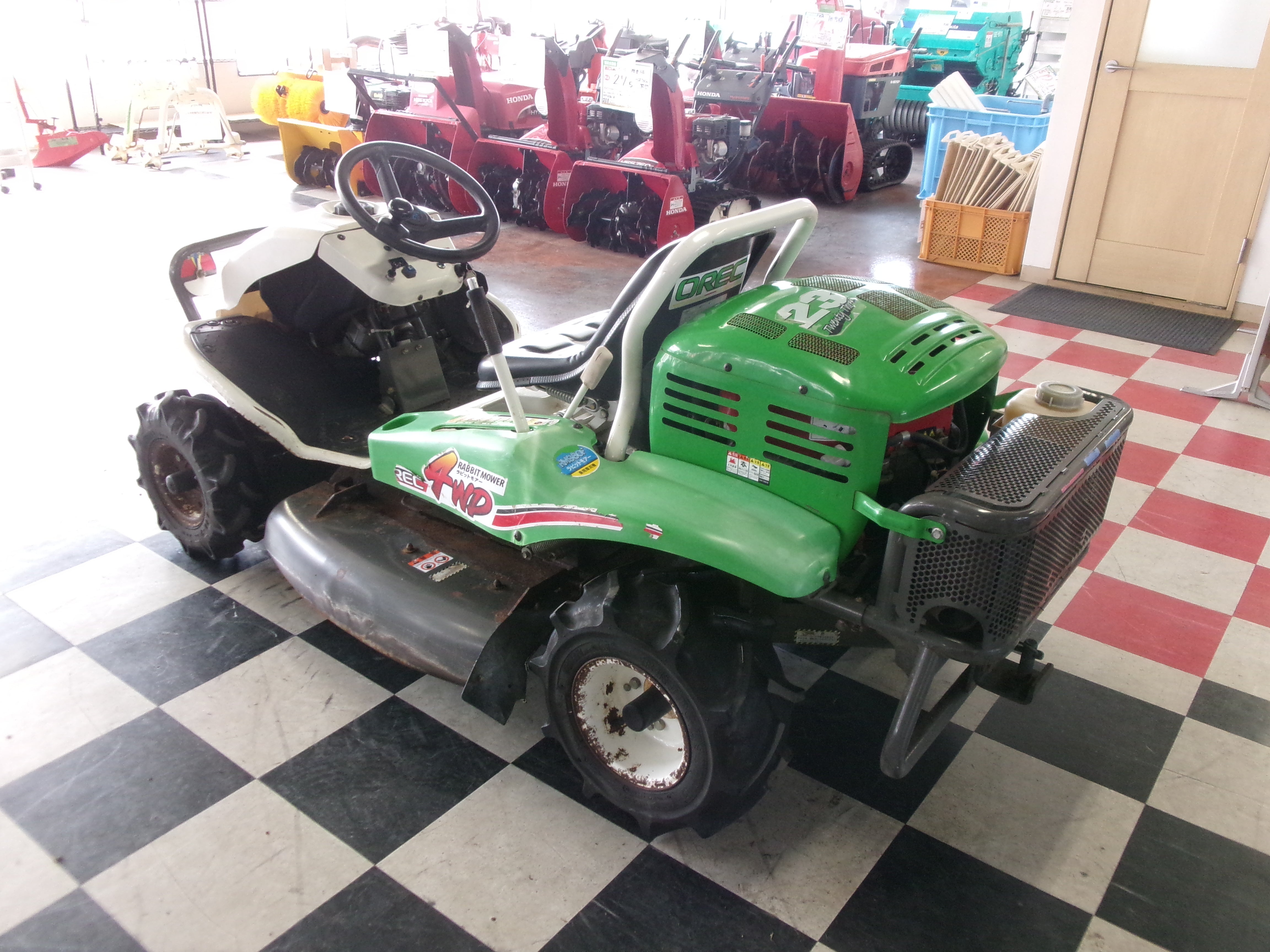 オーレック 中古 乗用モア RM980F – 農キング