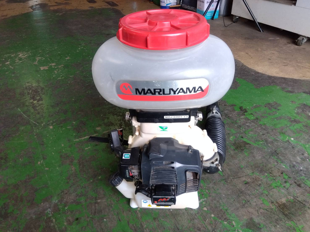 丸山　中古　背負動力散布機　MDJ4001-13