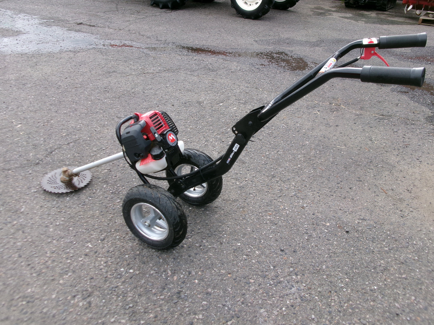 BIGM 丸山  中古  手押し刈払機  K-28T