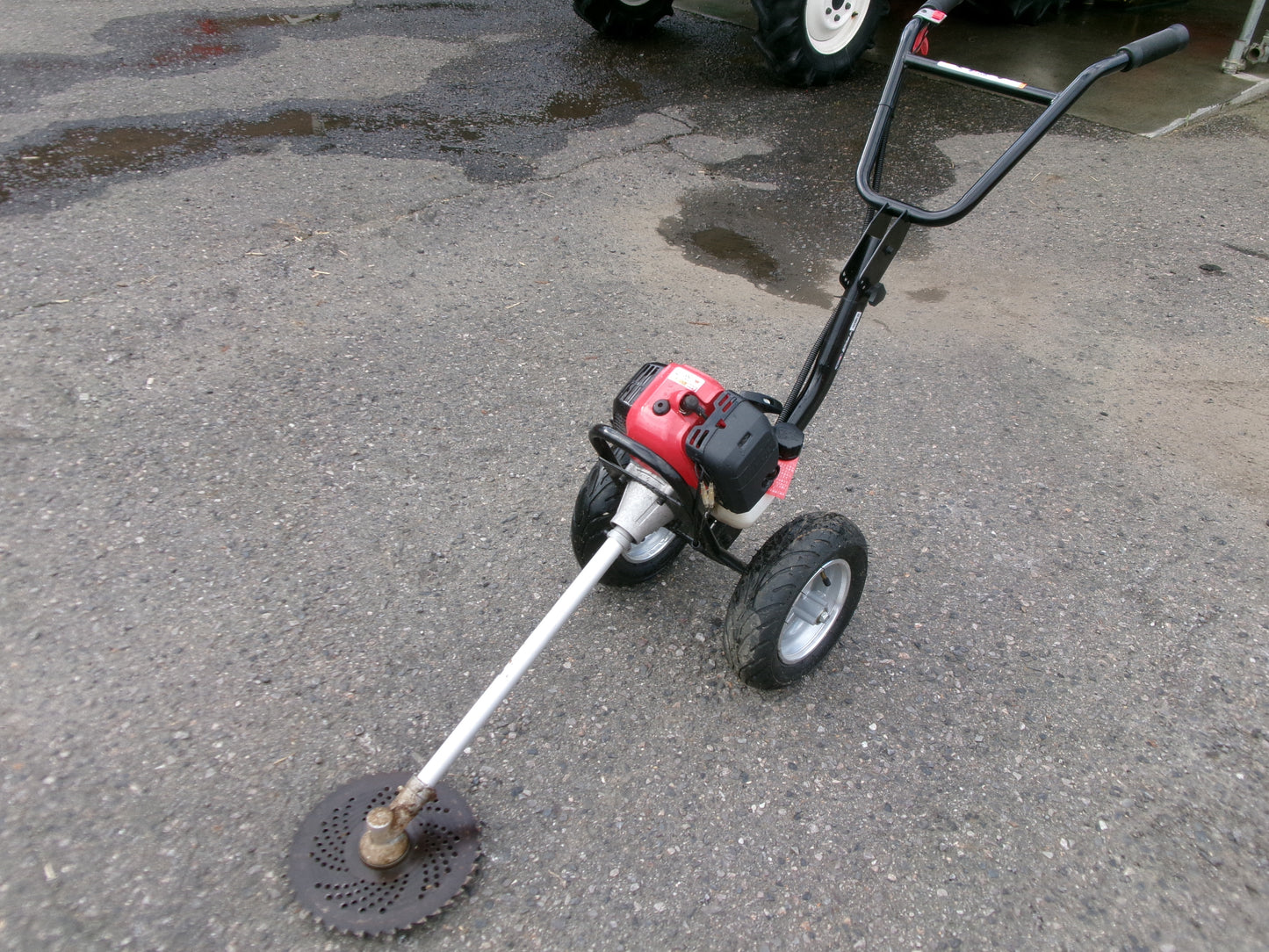 BIGM 丸山  中古  手押し刈払機  K-28T