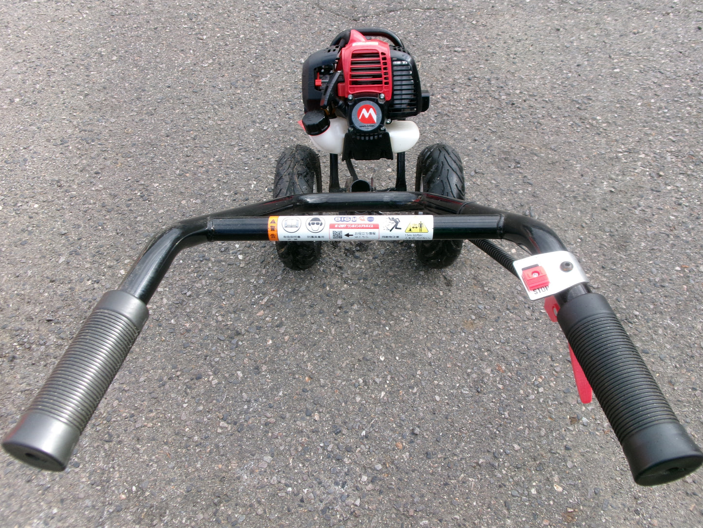 BIGM 丸山  中古  手押し刈払機  K-28T