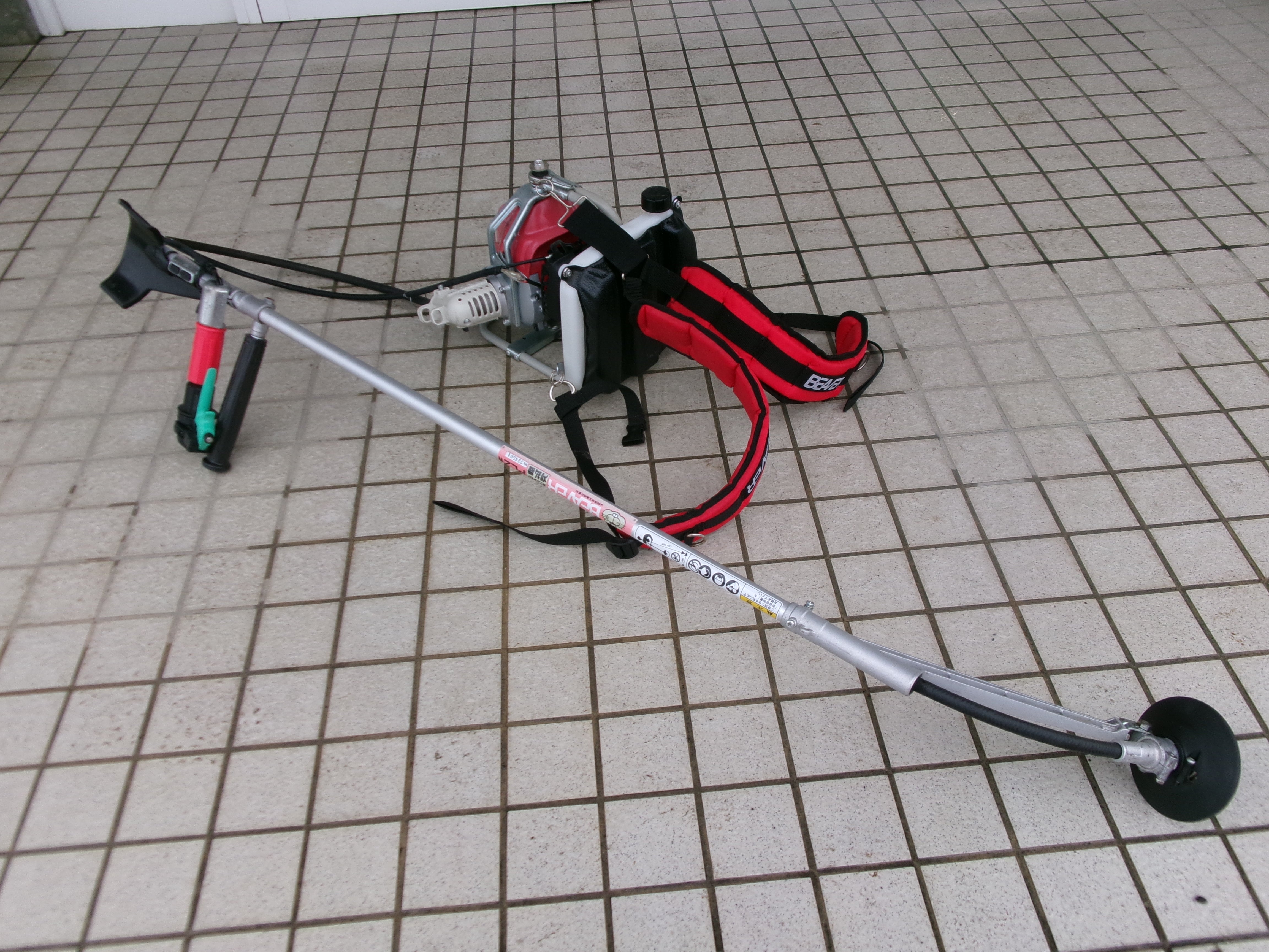 ビーバー　背負い式　刈り払い機　ＰＬ2Ｗ　26CC 程度良い　整備済み　すぐ使えます ビーバー 中古 背負い式刈払機 CS26Z+PL2W \u2013 農キング