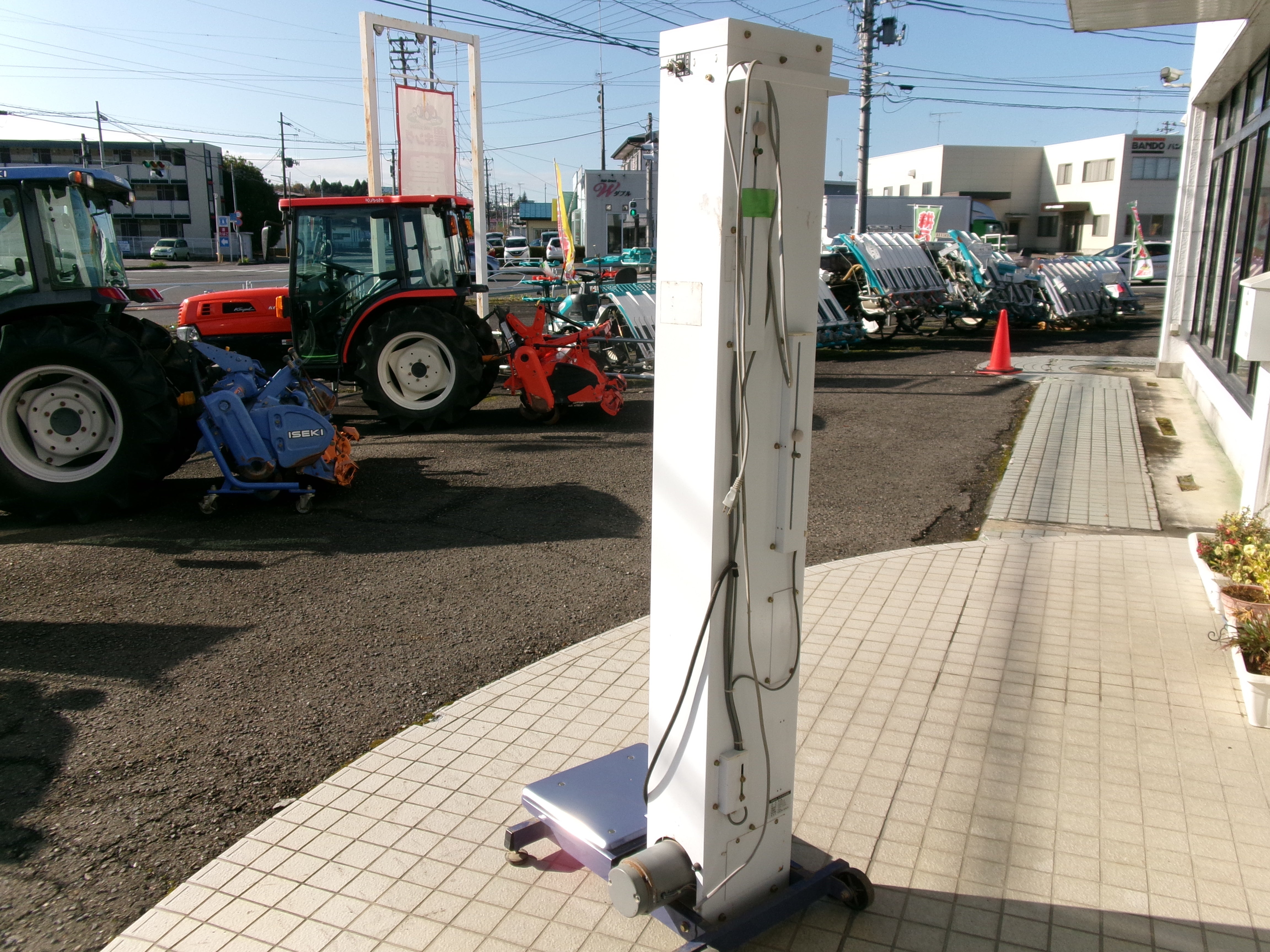 タイガー 米袋用 昇降機 LU-207L3 楽だ君 楽だ君｜米袋用昇降機｜ 農業
