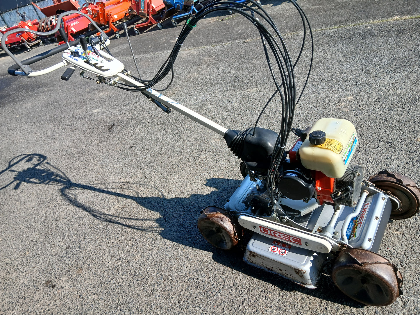 【ジャンク品】オーレック 中古 スパイダーモア SP850A 【宮城2378】