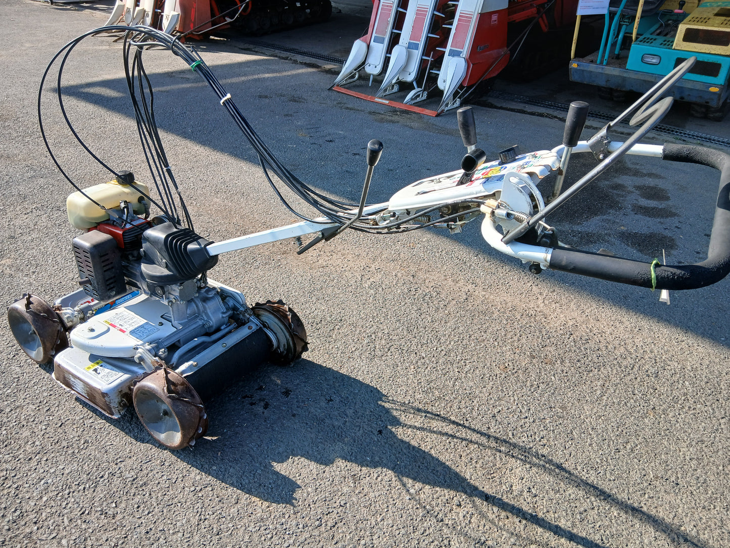 【ジャンク品】オーレック 中古 スパイダーモア SP850A 【宮城2378】