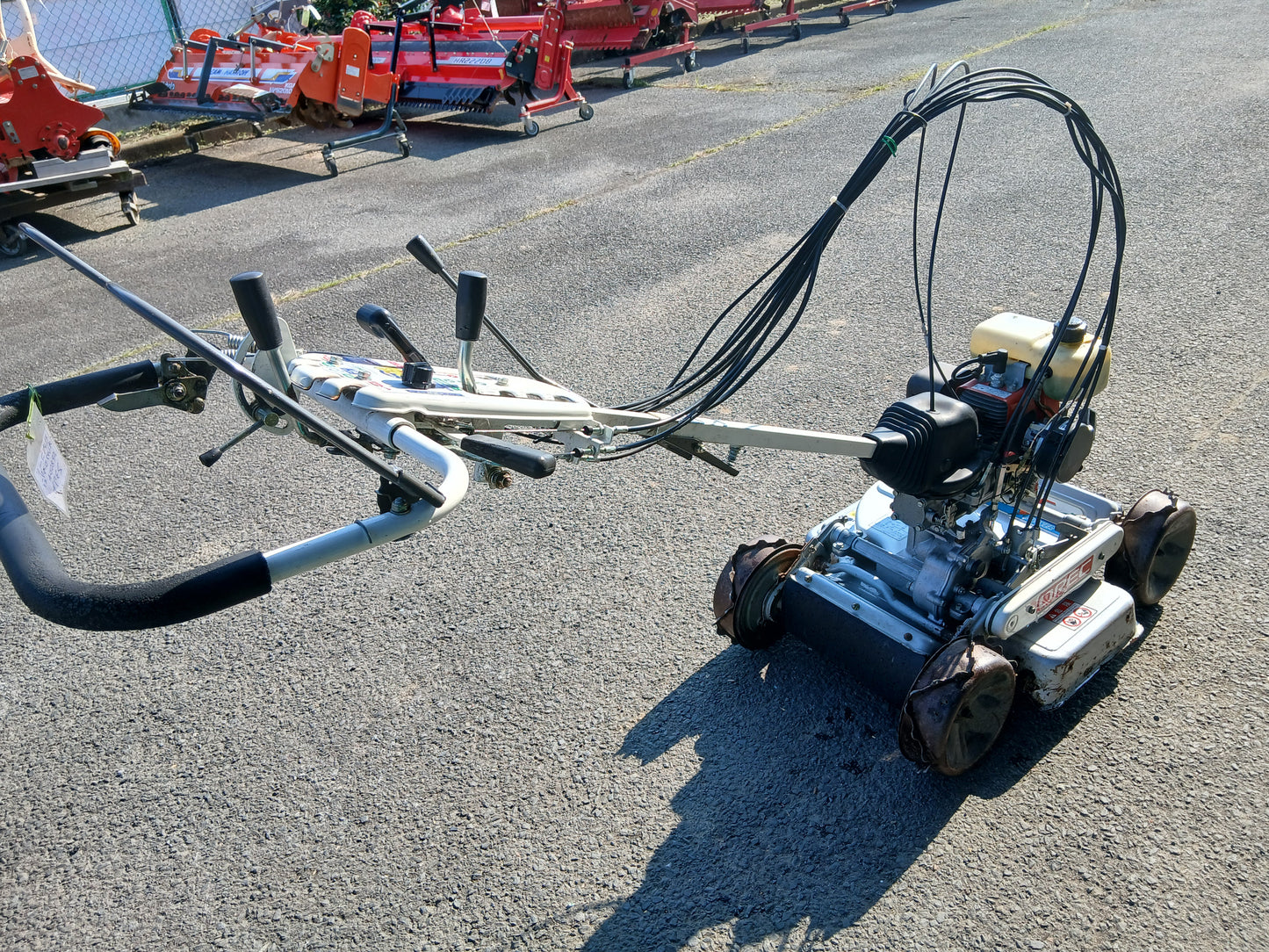 【ジャンク品】オーレック 中古 スパイダーモア SP850A 【宮城2378】