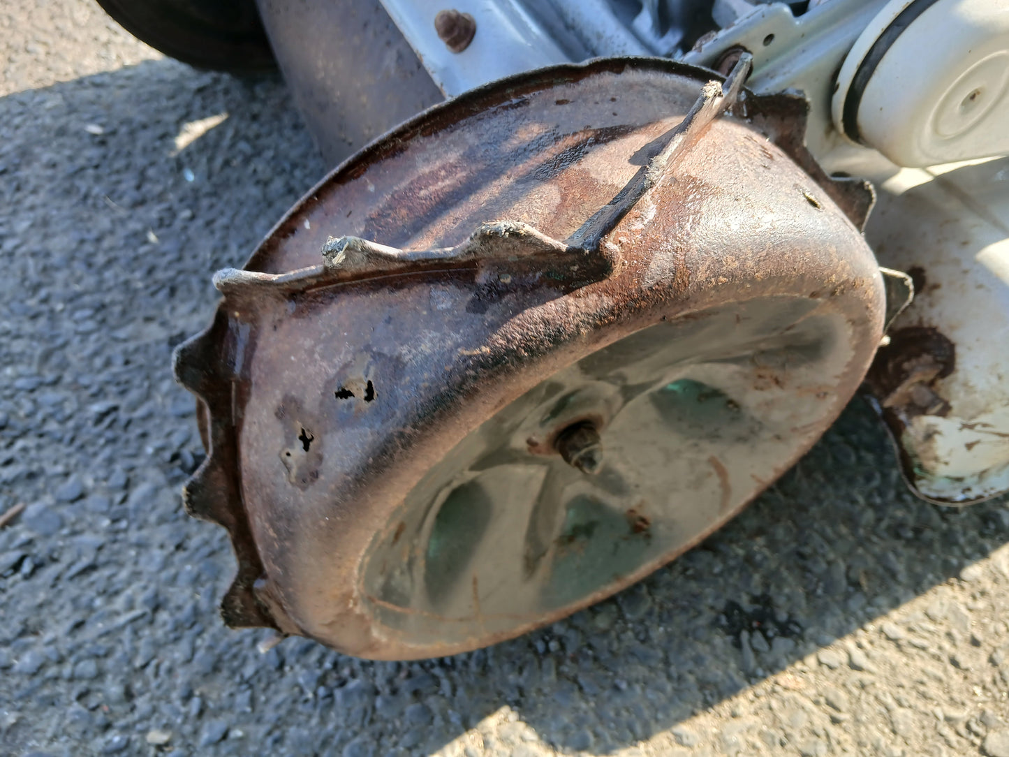 【ジャンク品】オーレック 中古 スパイダーモア SP850A 【宮城2378】