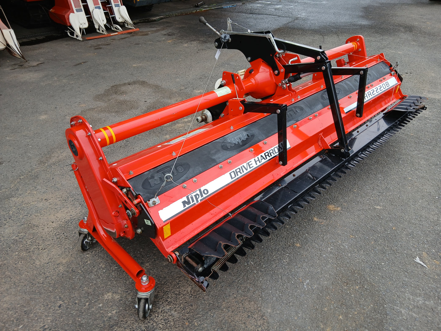 ニプロ　中古　ハロー　HR2220B　2.2ｍ　Ｓヒッチ【宮城2394P】