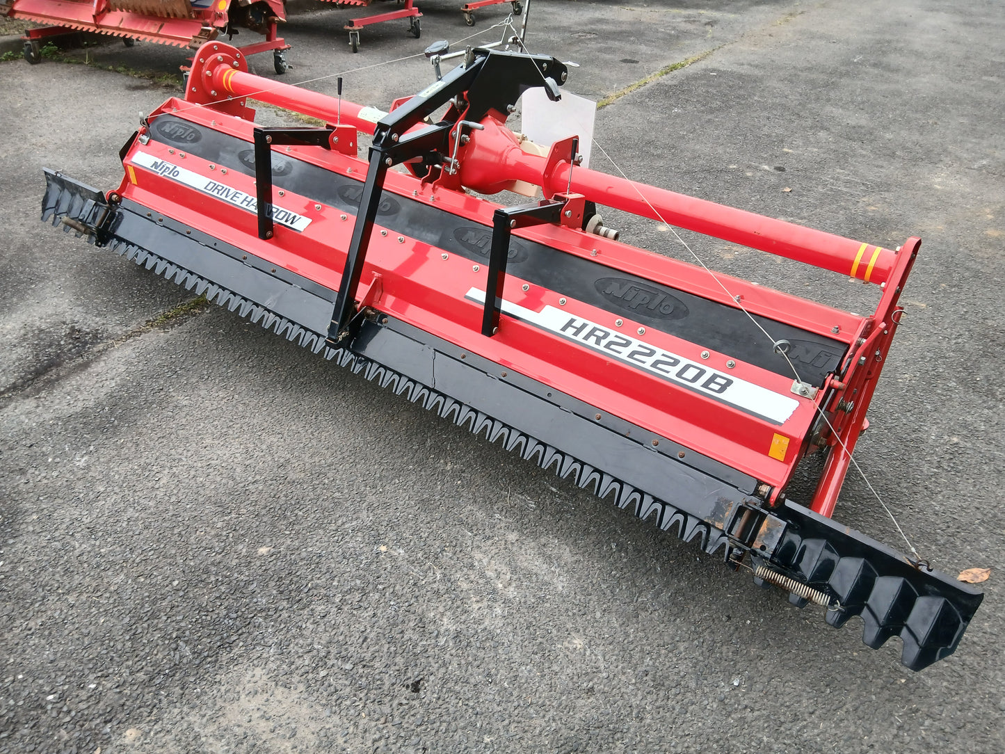 ニプロ　中古　ハロー　HR2220B　2.2ｍ　Ｓヒッチ【宮城2394P】